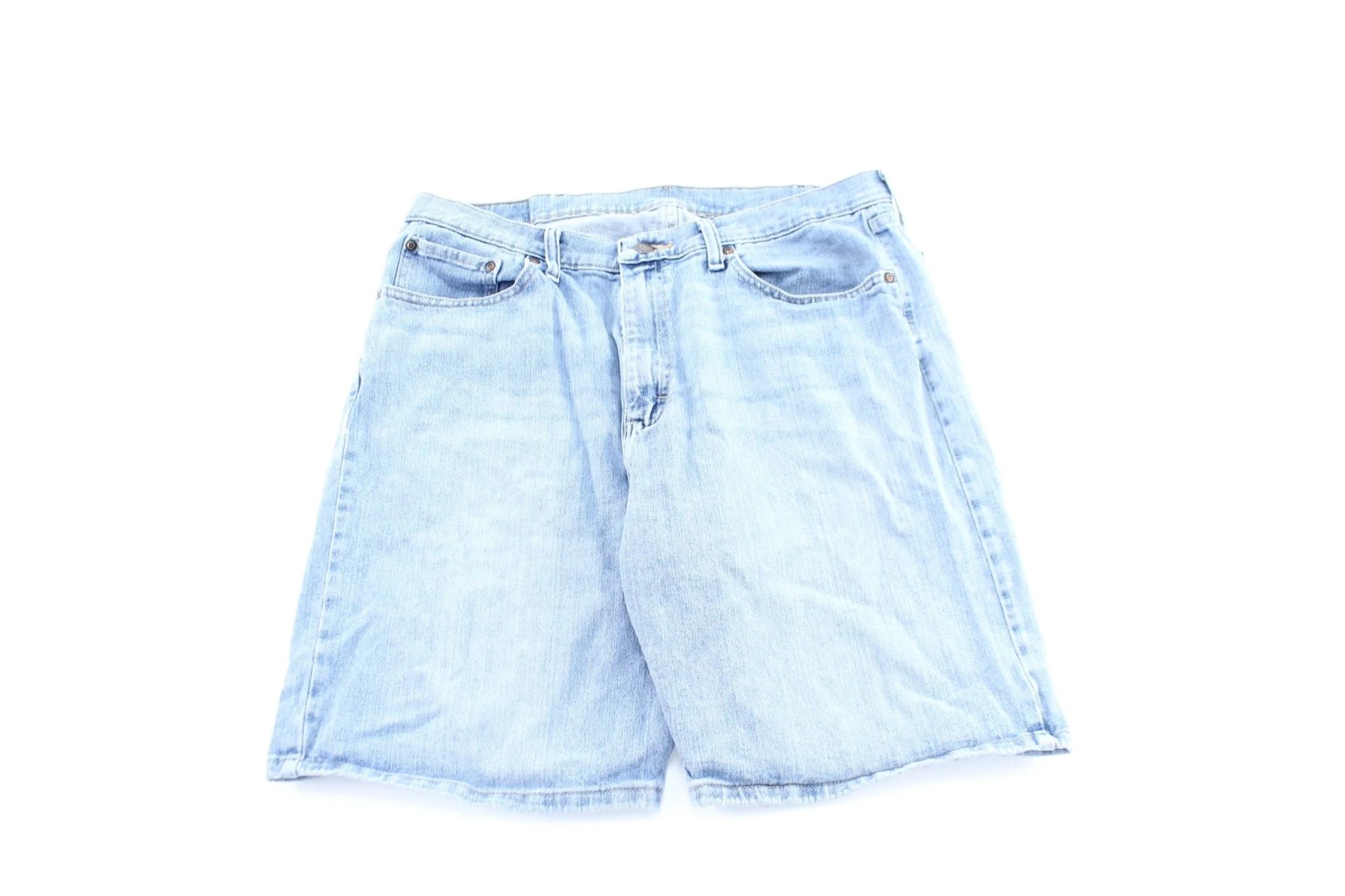 Wrangler Light Wash Denim Shorts