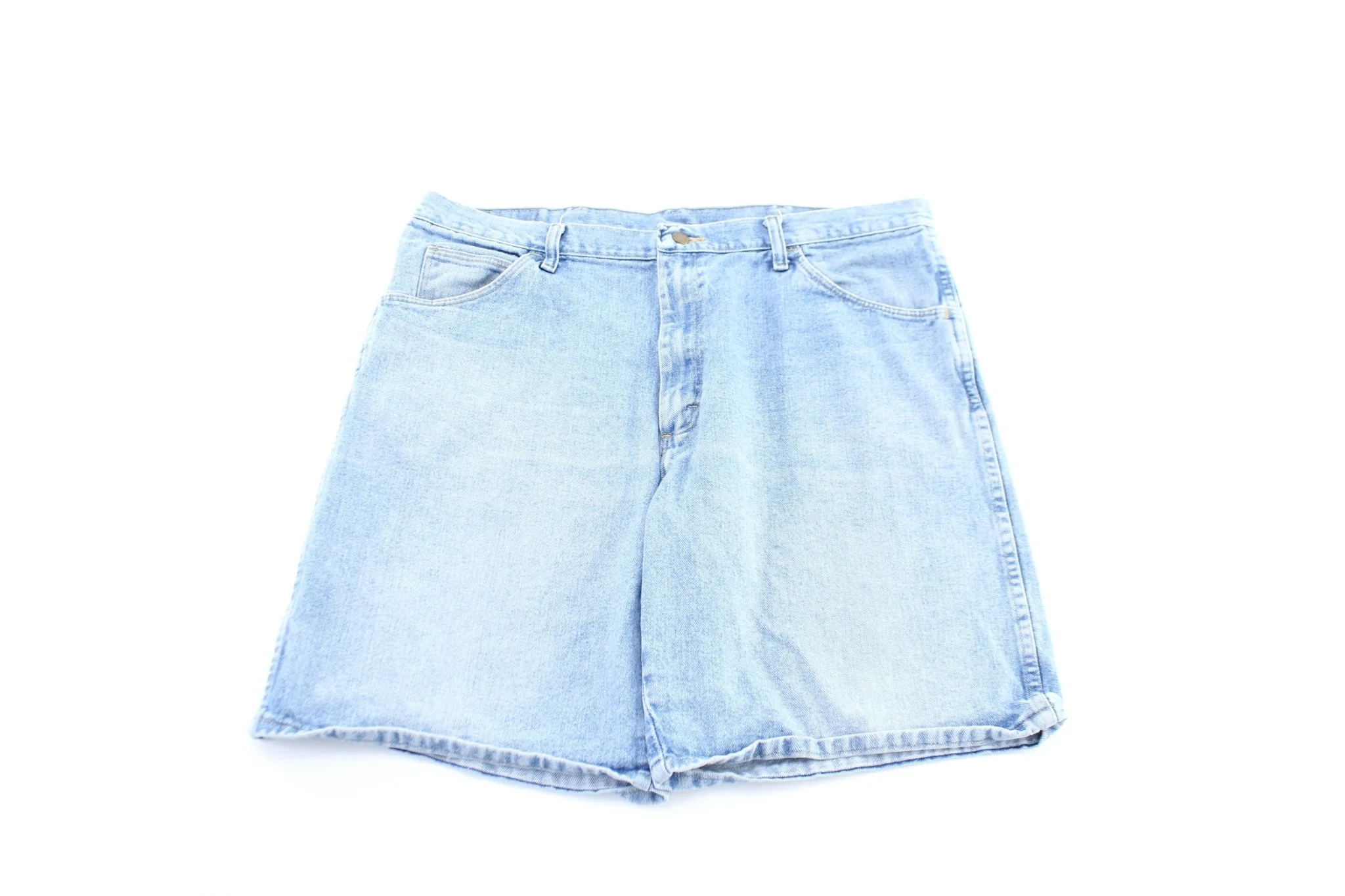 Wrangler Light Wash Denim Shorts