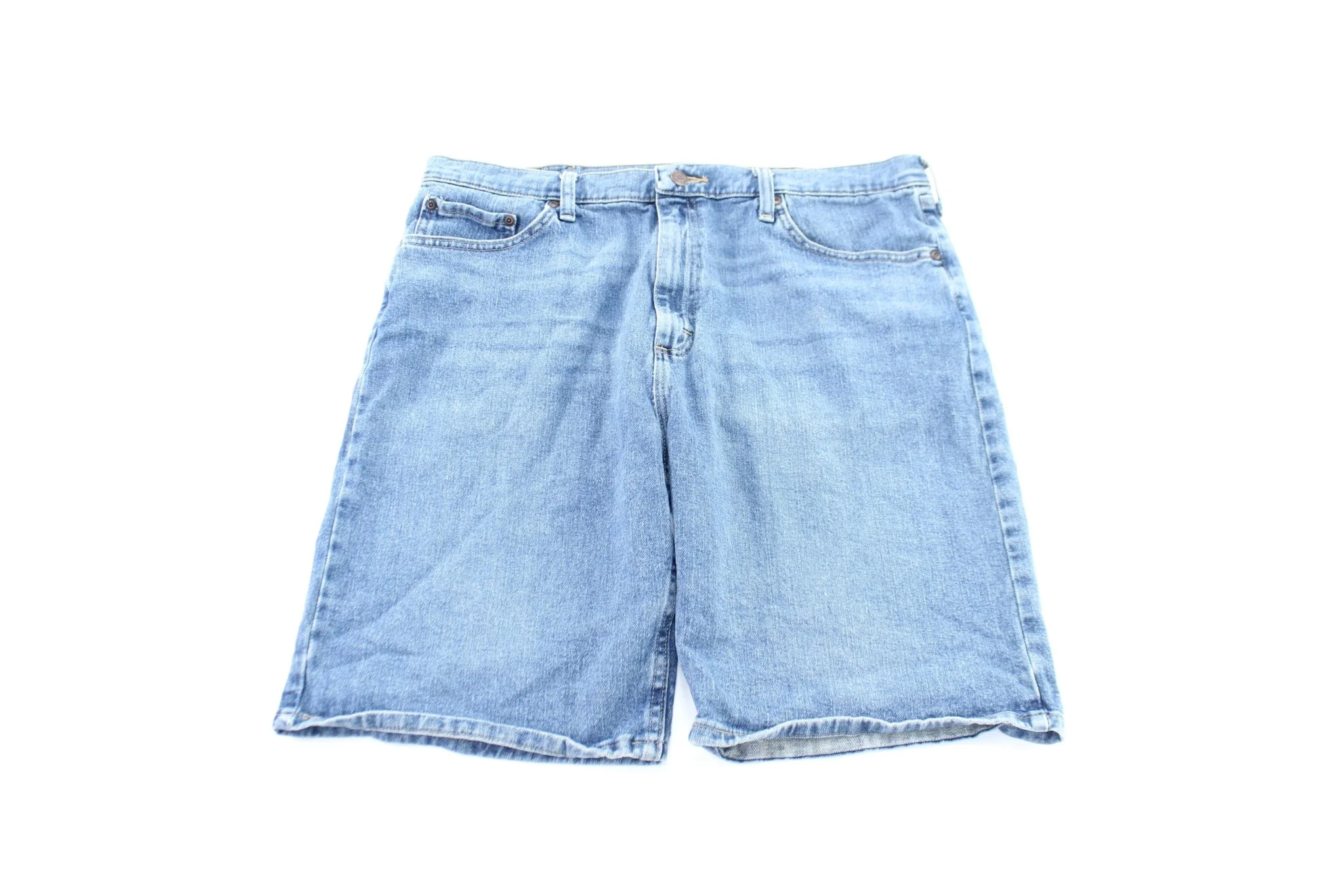 Wrangler Logo Patch Denim Shorts