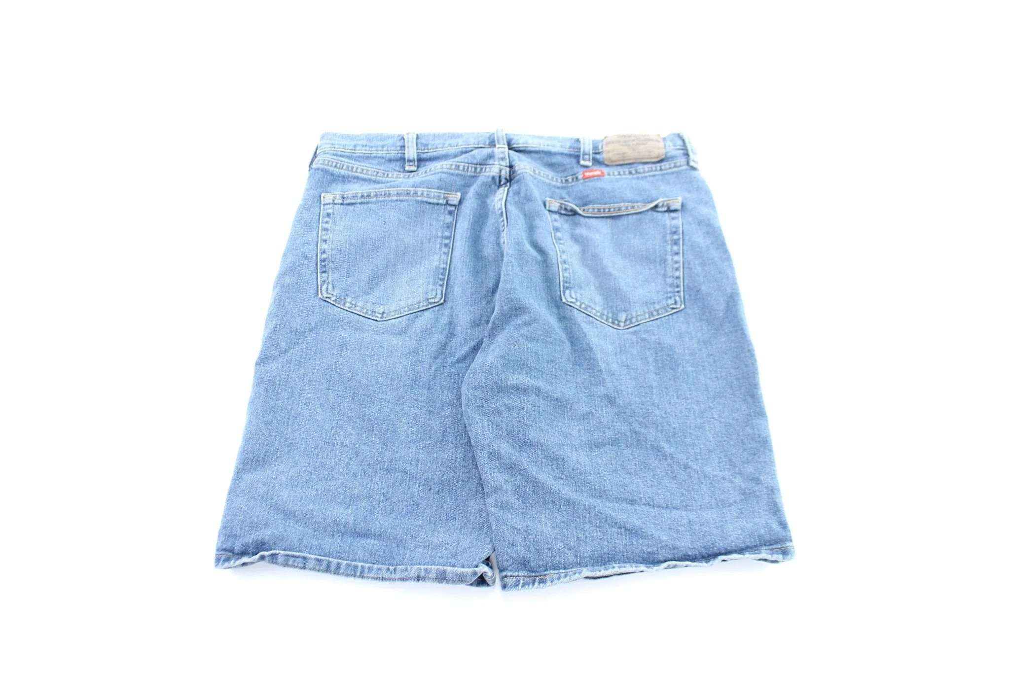 Wrangler Logo Patch Denim Shorts - Image 2