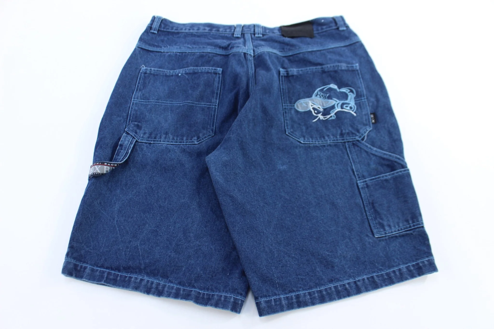 Y2K BIX Dark Wash Denim Shorts