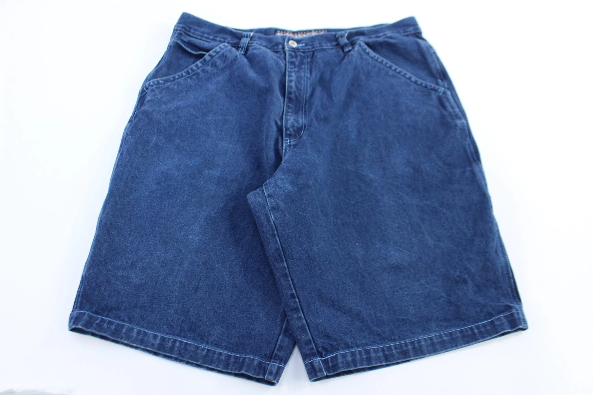 Y2K BIX Dark Wash Denim Shorts - Image 2