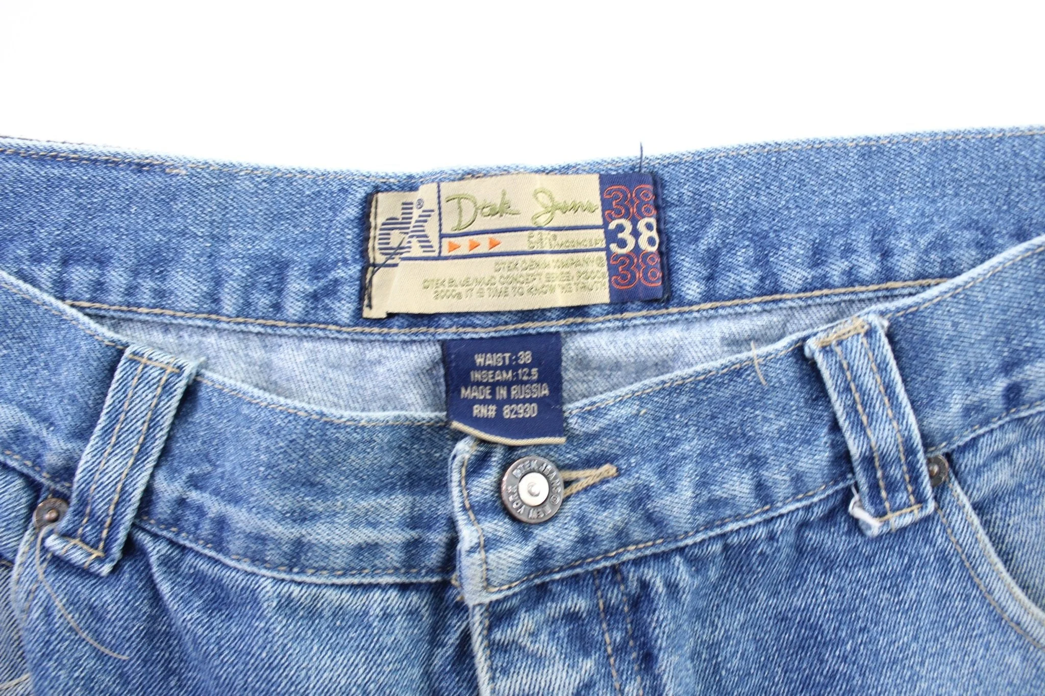 Y2K Diek Jeans Denim Shorts - Image 3