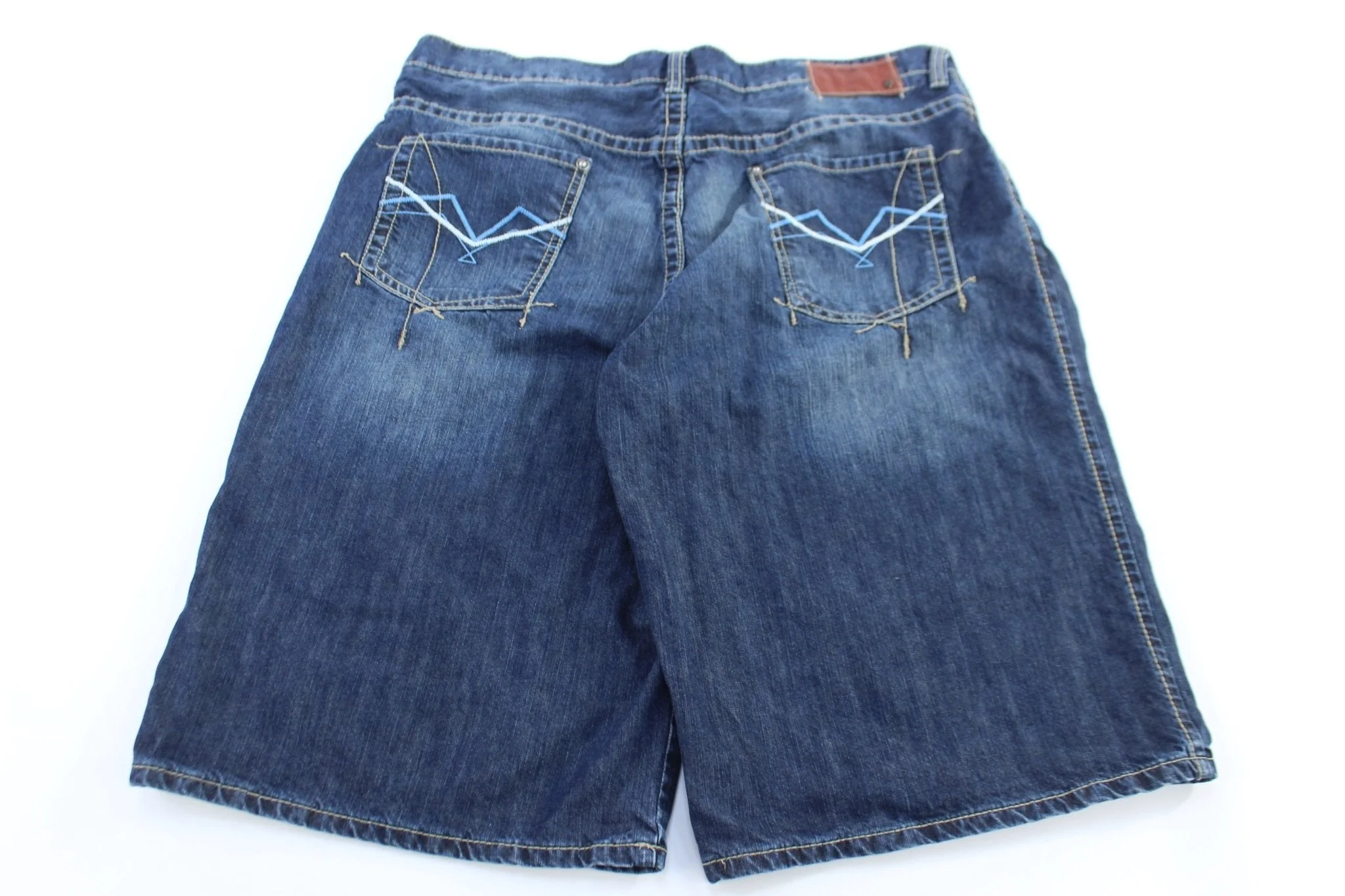 Y2K Ecko Unltd Dark Wash Denim Shorts - Image 2