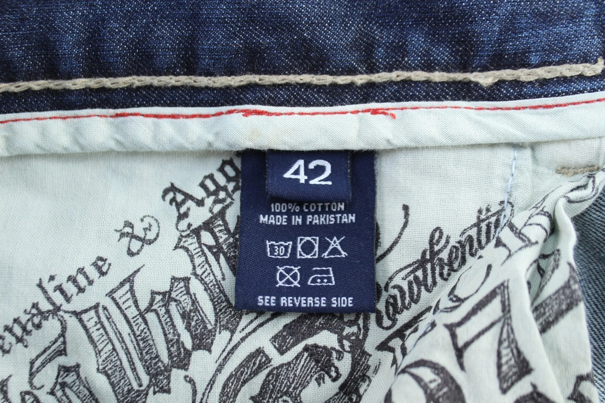 Y2K Ecko Unltd Dark Wash Denim Shorts - Image 3