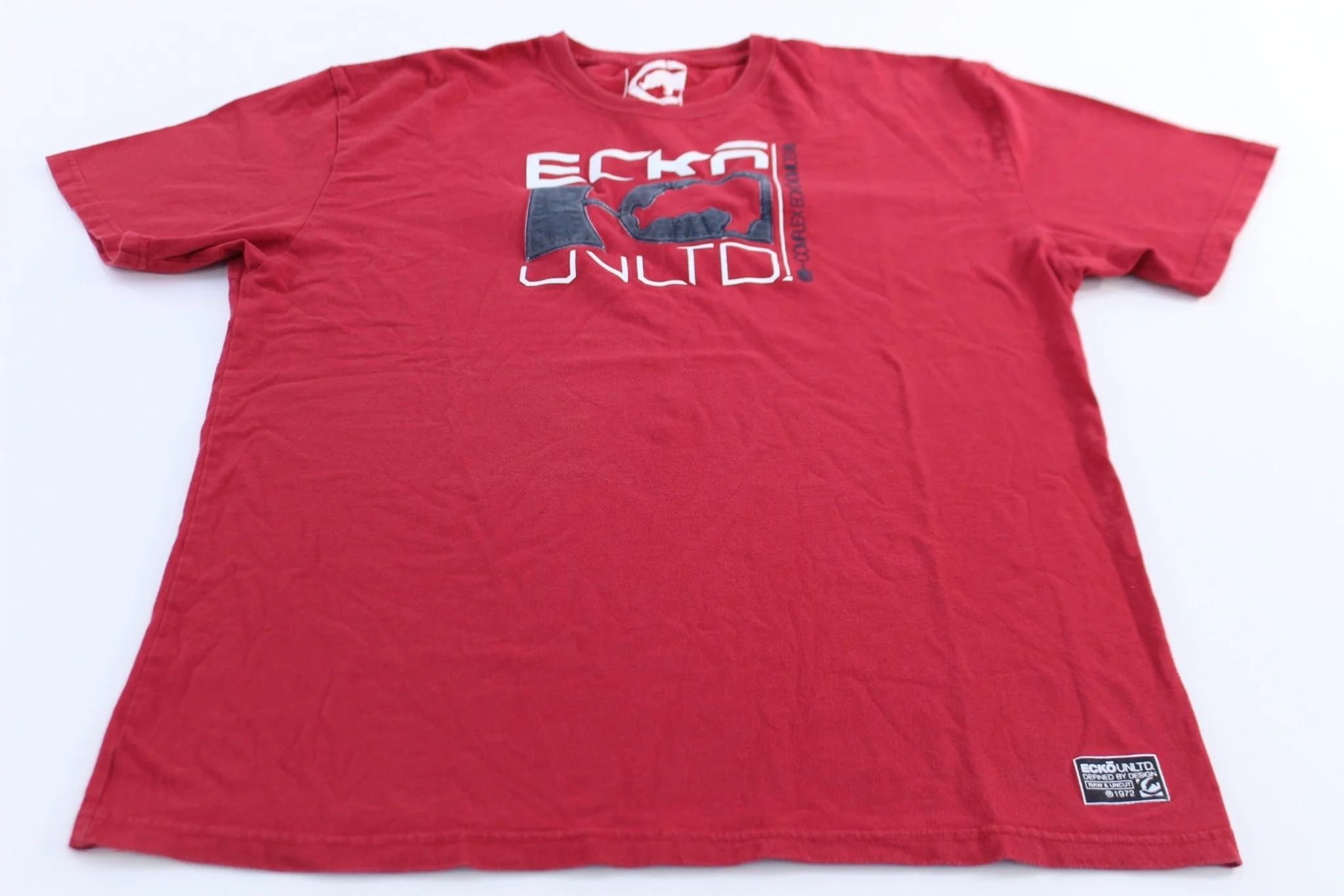 Y2K Ecko Unltd Logo. Red T-Shirt