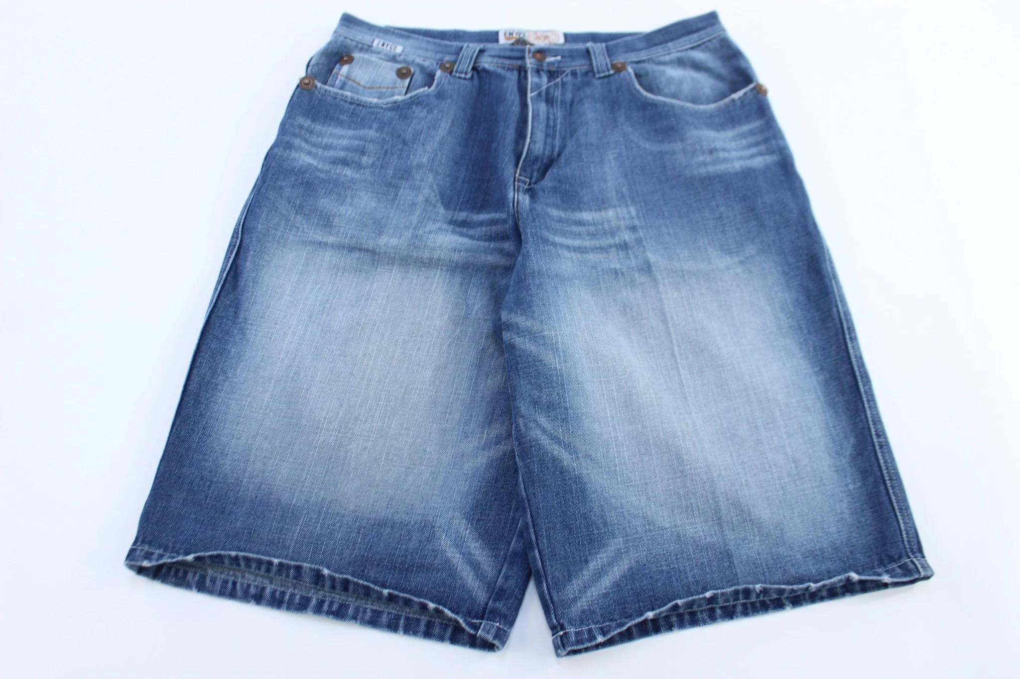 Y2K Enyce Light Wash Denim Shorts