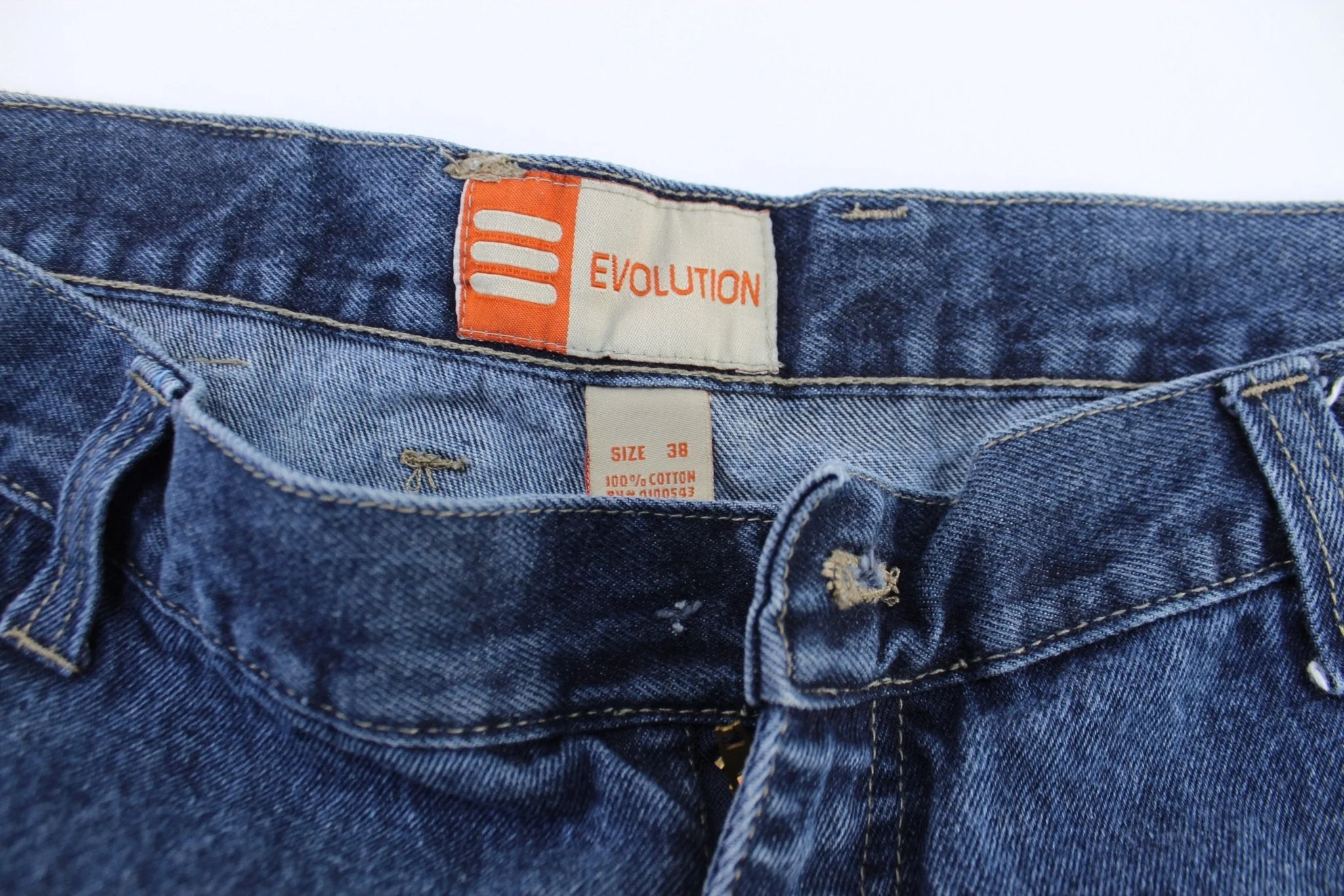 Y2K Evolution Denim Shorts - Image 3