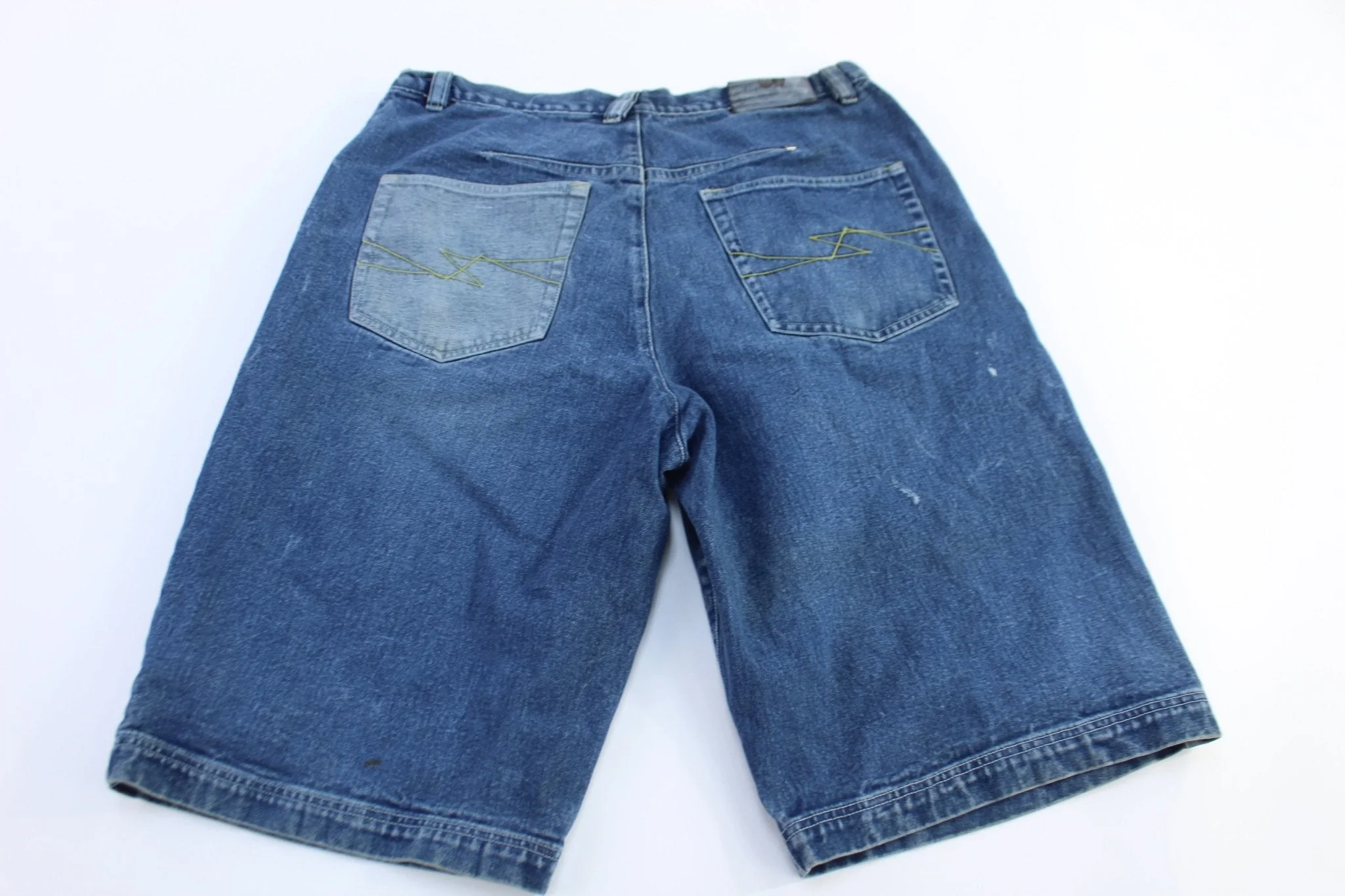 Y2K Fubu Dark Wash Denim Shorts - Image 2