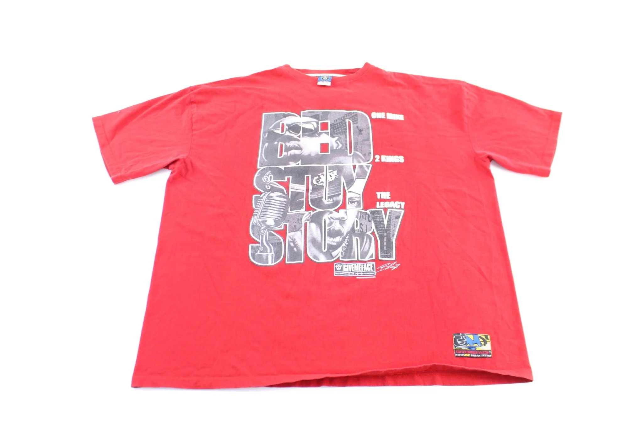 Y2K GiveMeFace Hip Hop Graphic T-Shirt