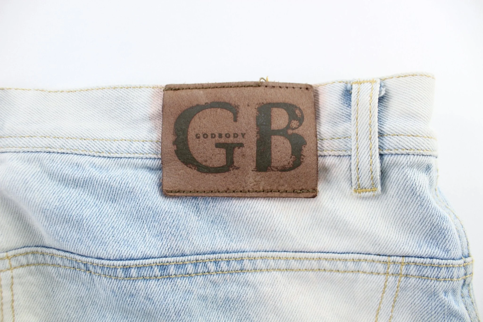 Y2K GodBody Denim Shorts - Image 2