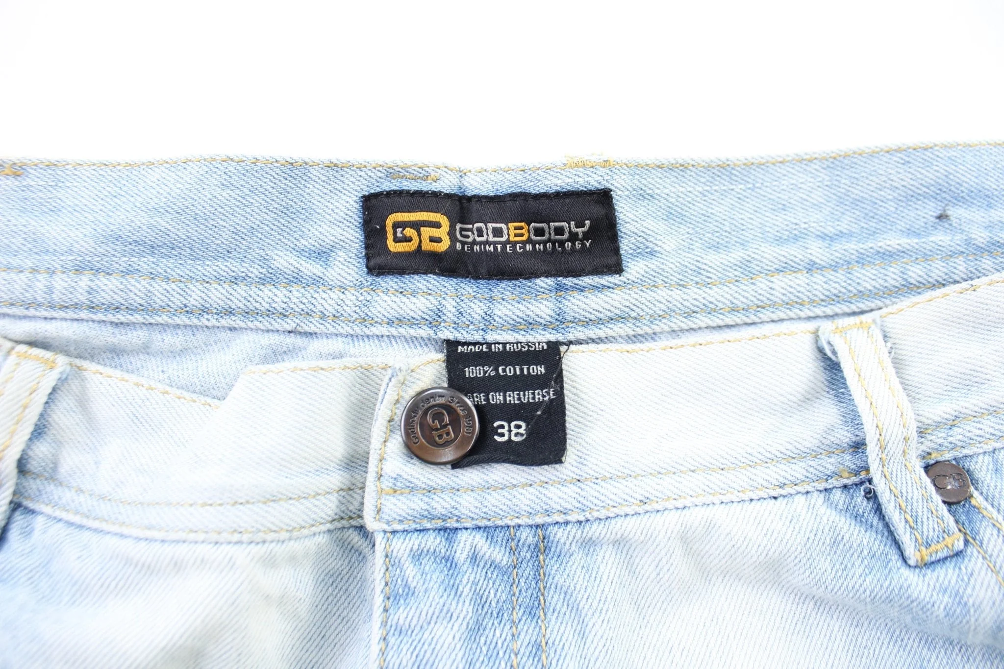 Y2K GodBody Denim Shorts - Image 5