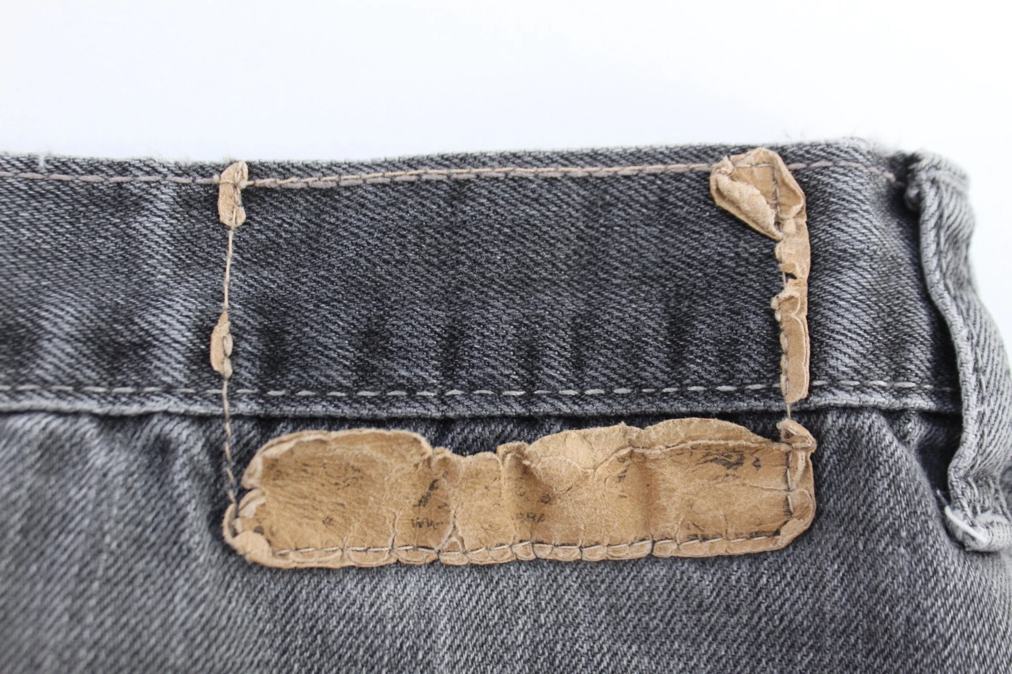 Y2K Joker Grey Denim shorts - Image 3