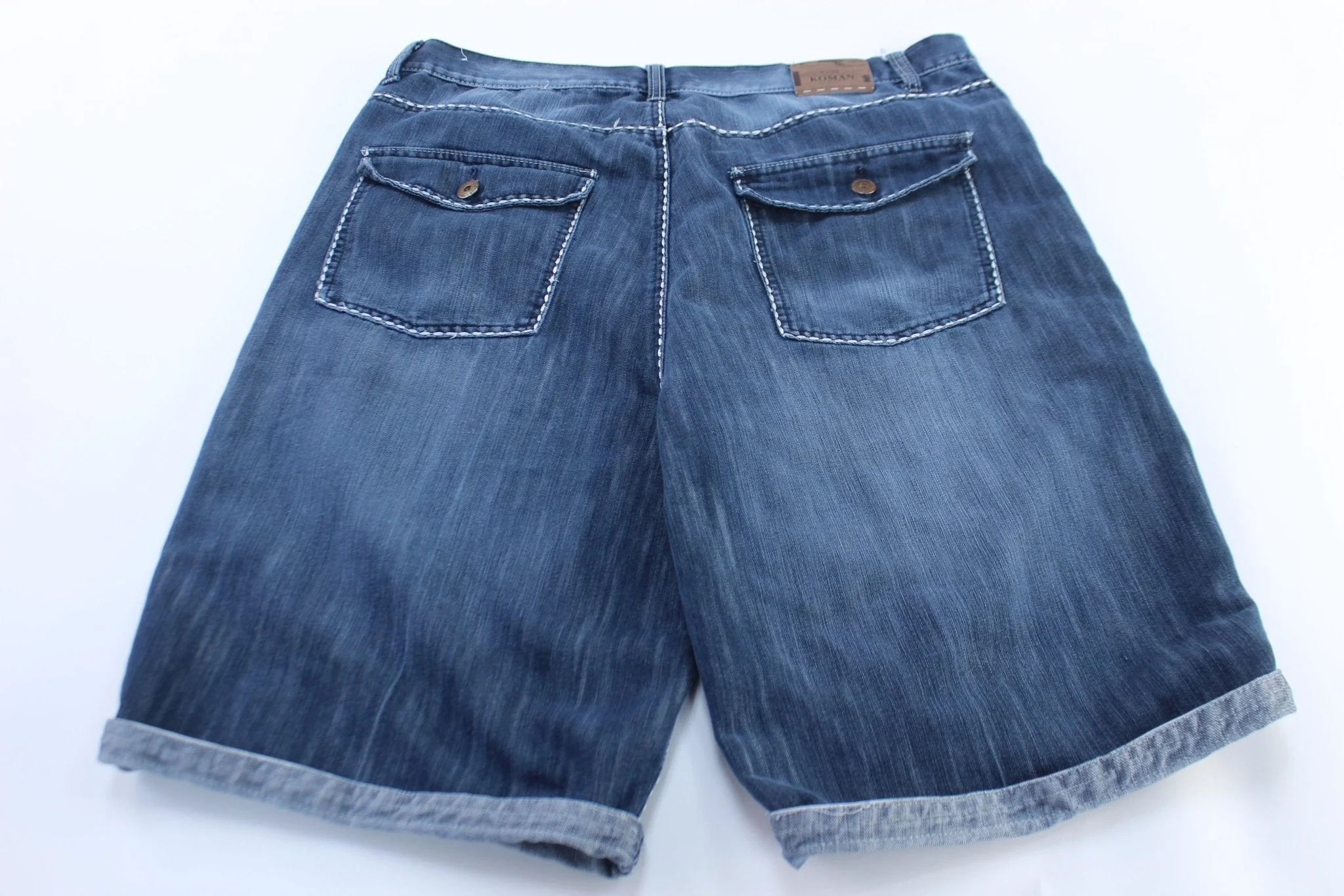 Y2K Koman Denim Shorts - Image 2