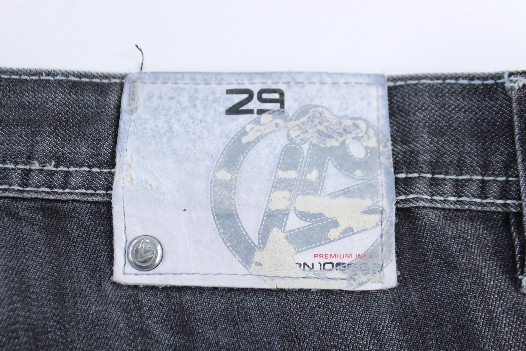 Y2K Lot 29 Black Denim Shorts - Image 4