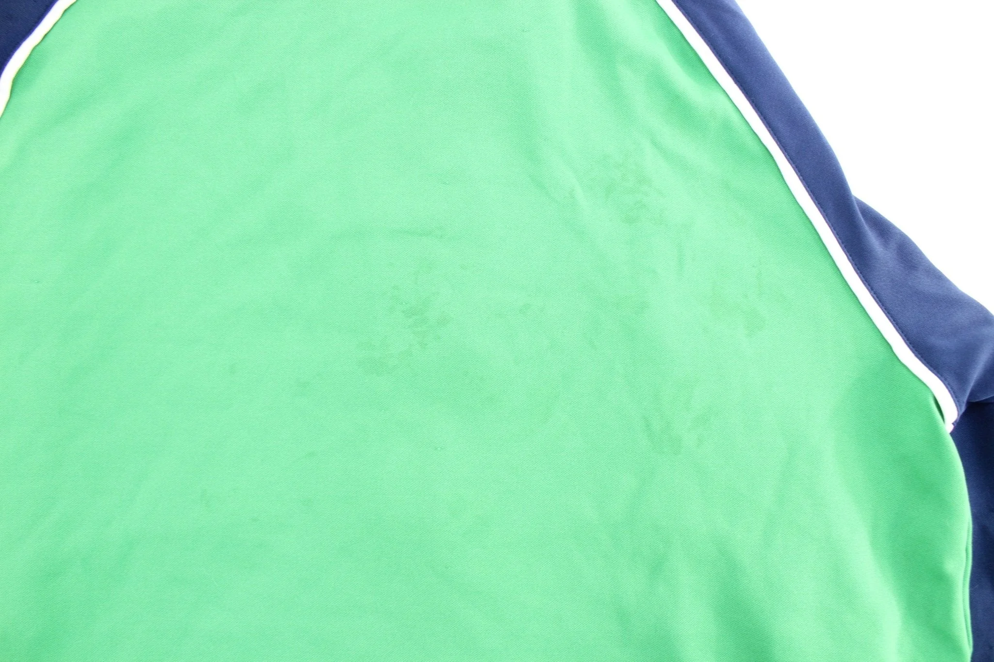 Y2K Nike Embroidered Logo Blue & Green Track Jacket - Image 3