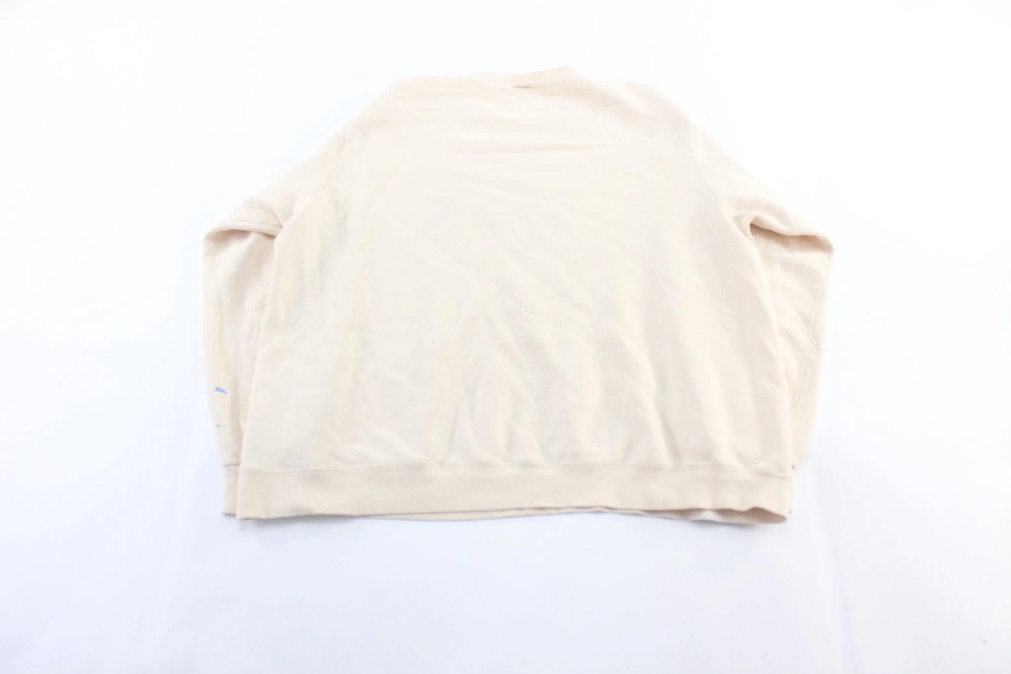 Y2K Nike Embroidered Logo Cream Sweatshirt - Image 2