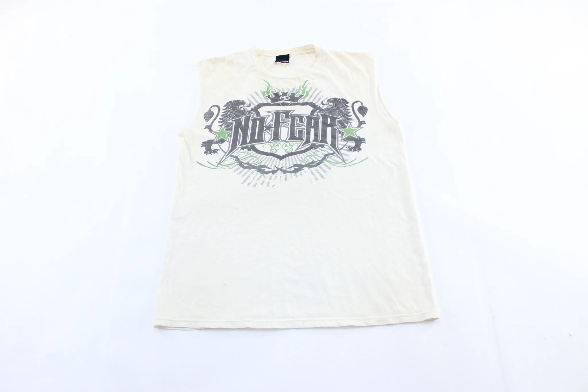 Y2K No Fear Graphic Tank Top