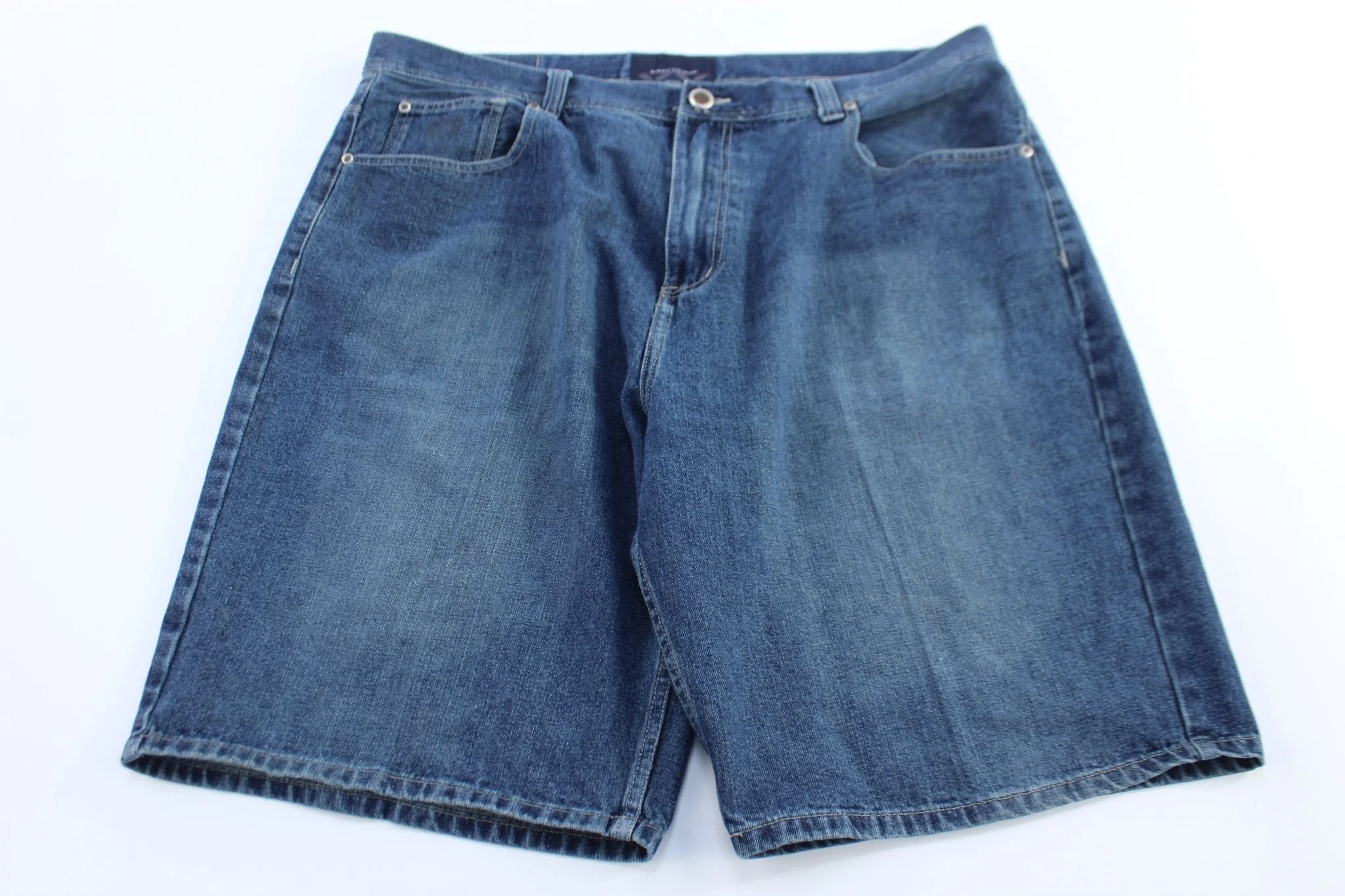 Y2K Phat Farm Dark Blue Denim Shorts - Image 2