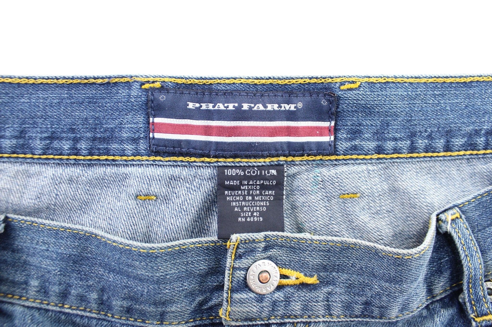 Y2K Phat Farm Denim Shorts - Image 4