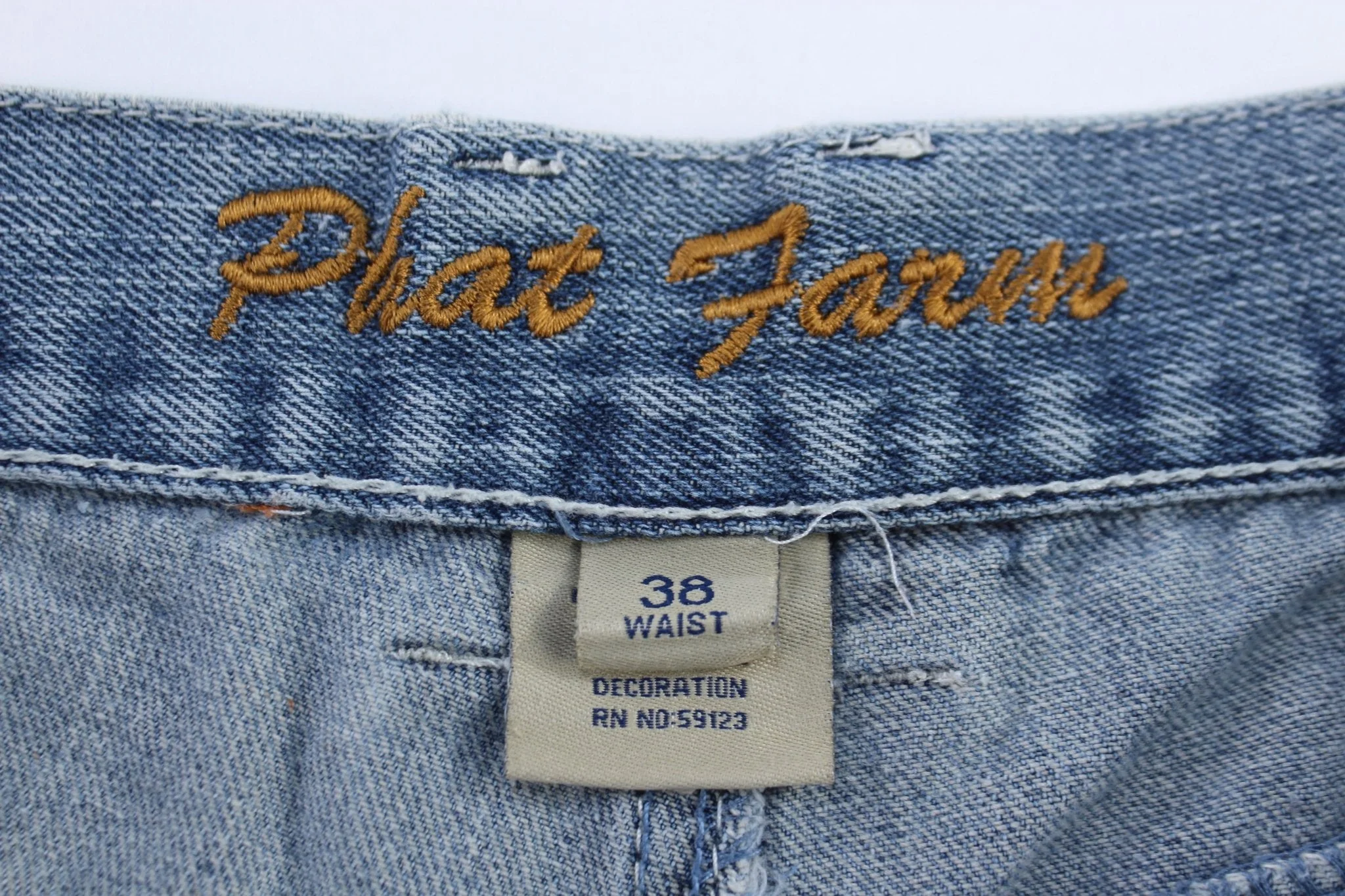 Y2K Phat Farm Denim Shorts - Image 3