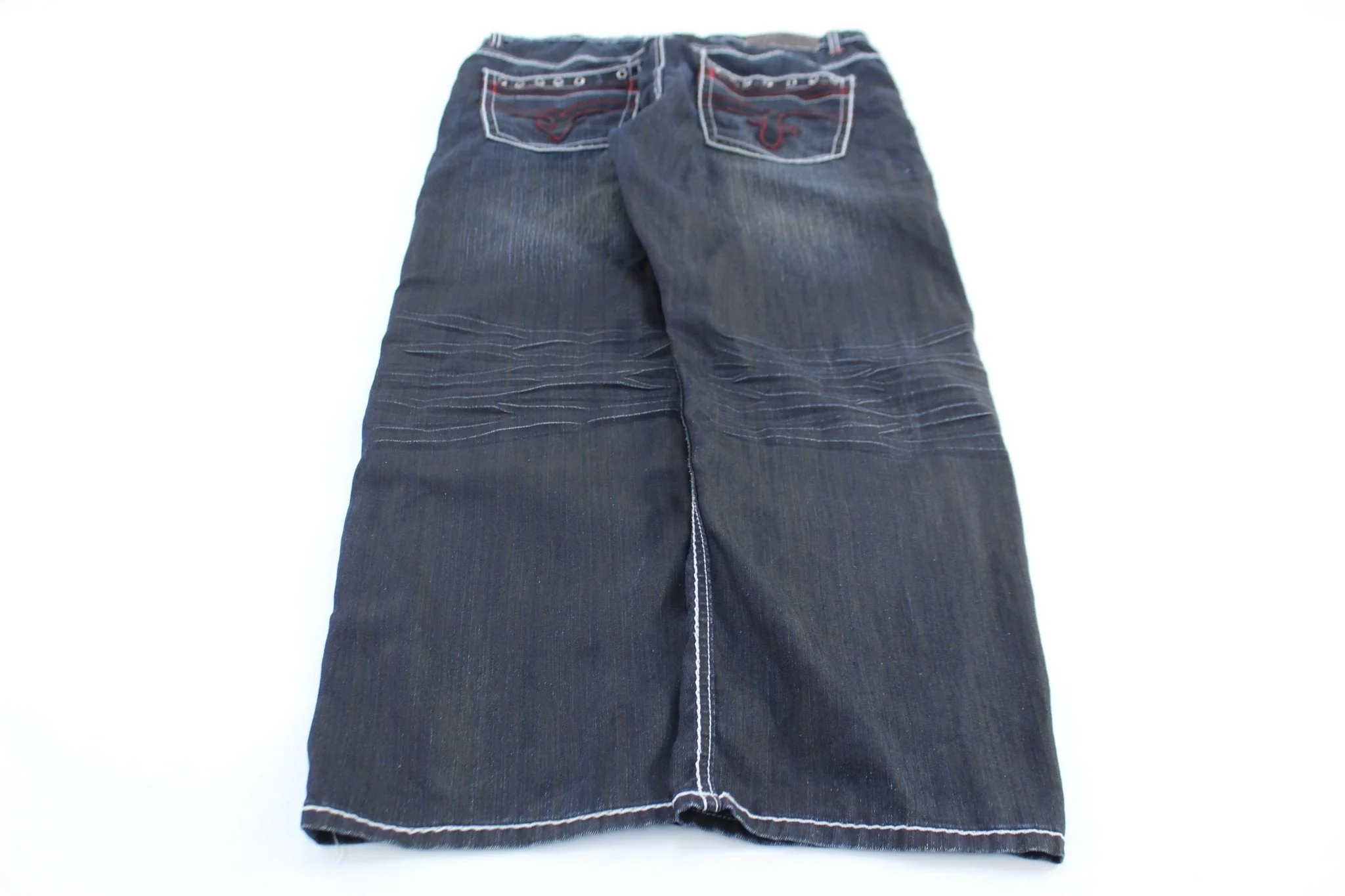 Y2K Pj Mark Dark Wash Denim Jeans - Image 2
