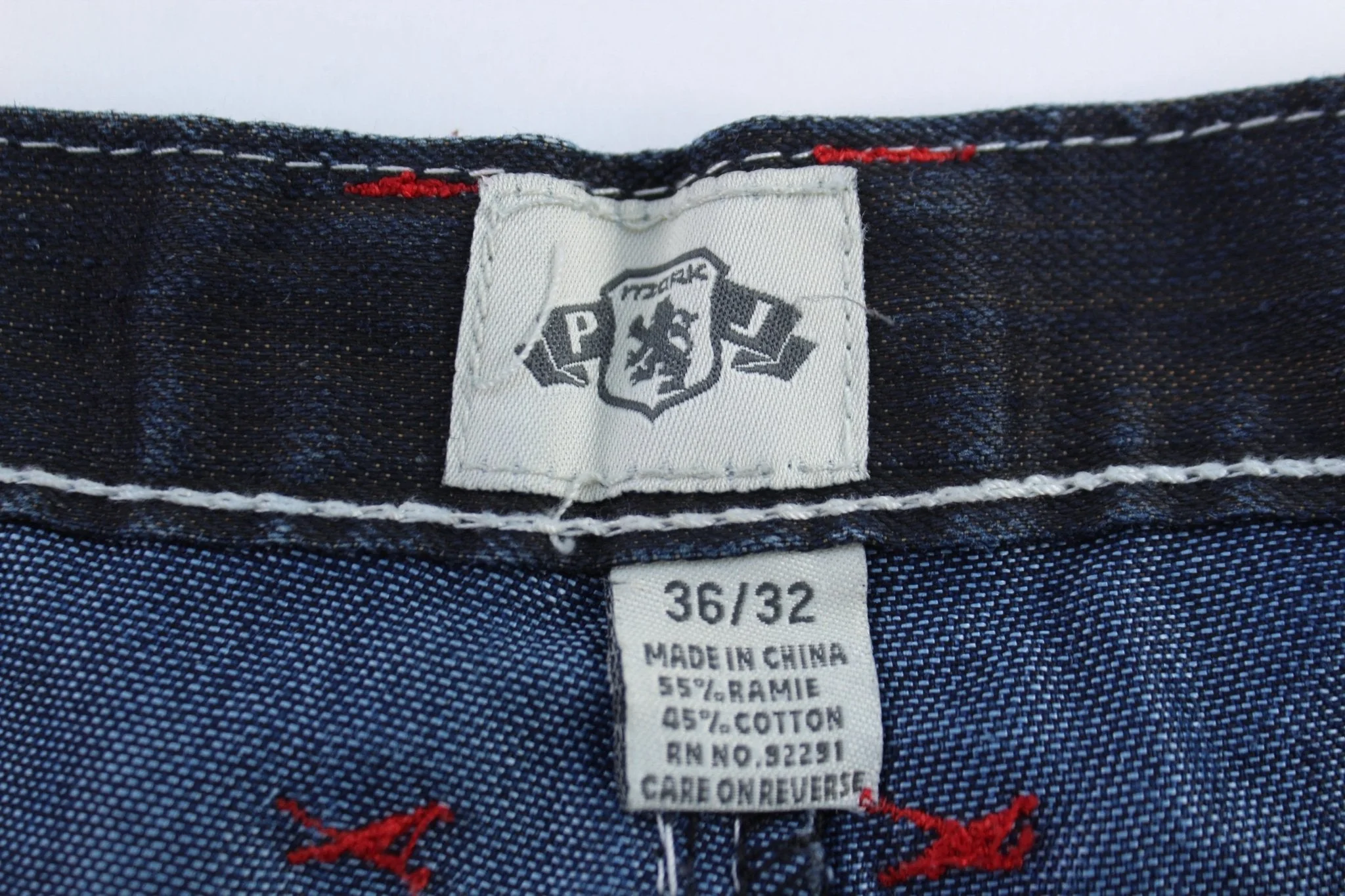 Y2K Pj Mark Dark Wash Denim Jeans - Image 4