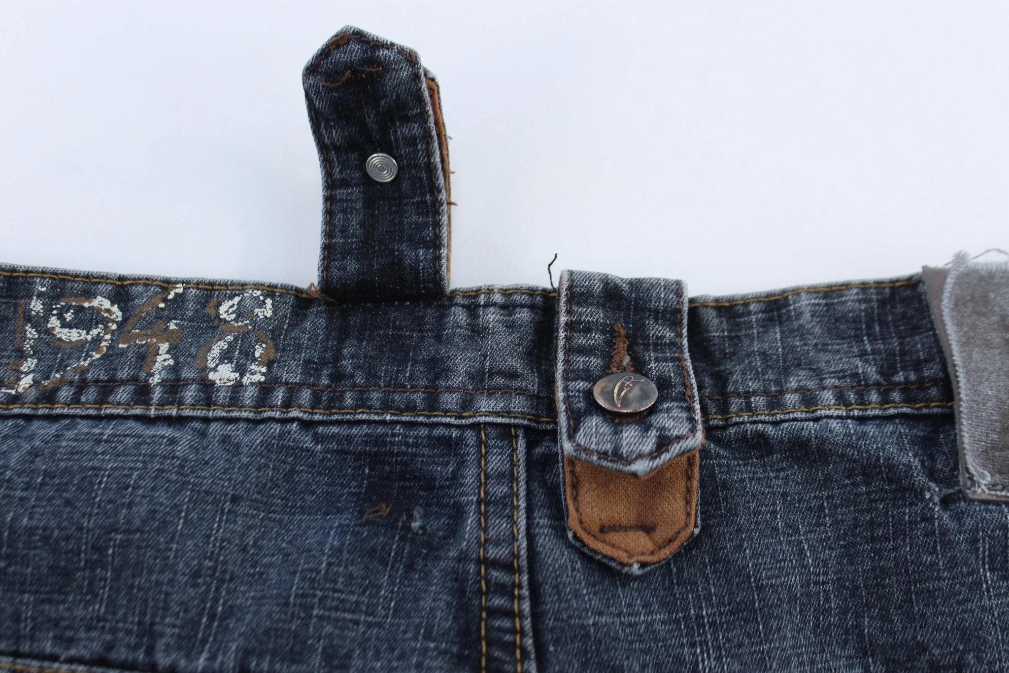 Y2K Raider Dark Wash Denim Jeans - Image 3