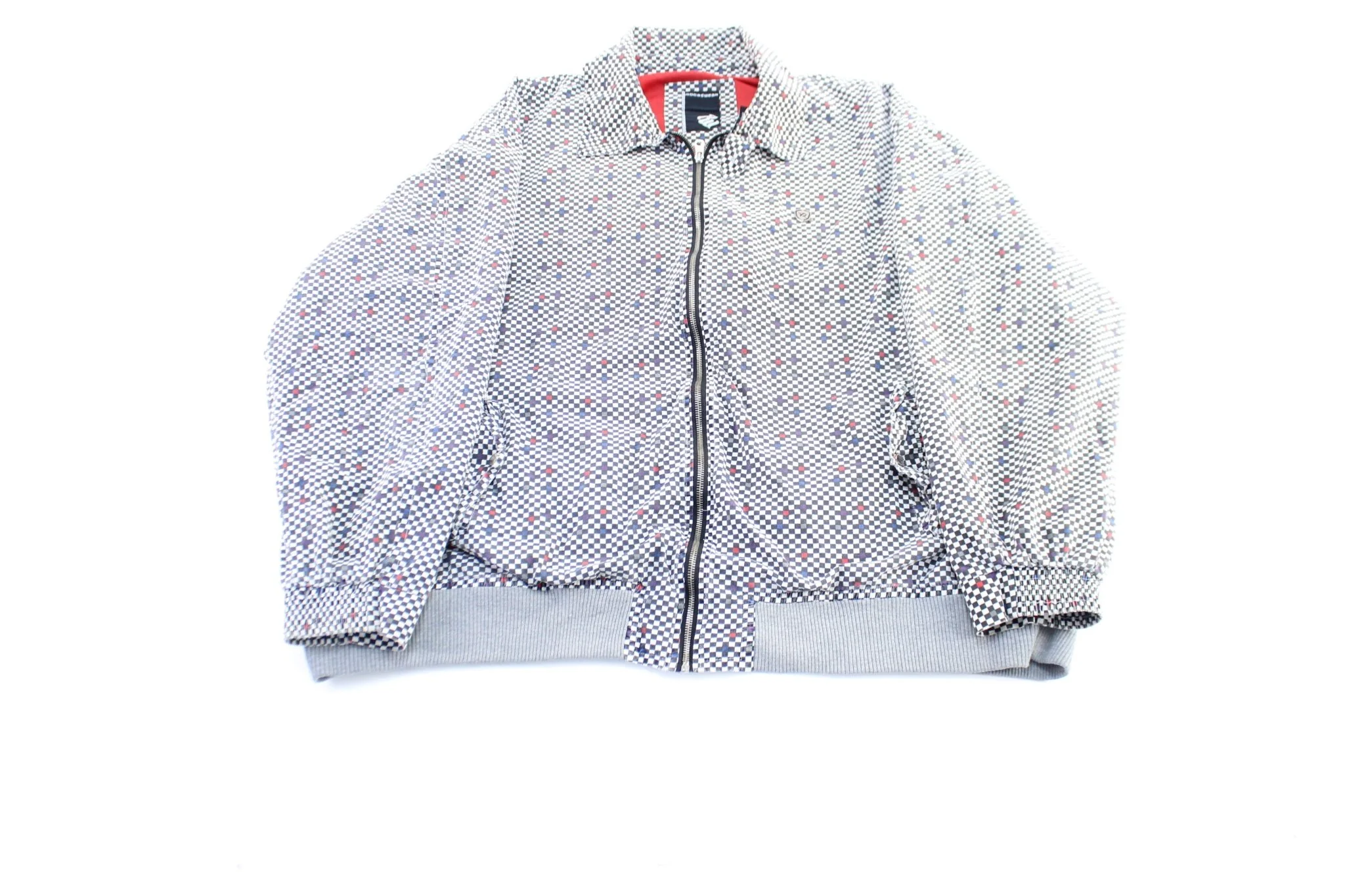 Y2K Rocawear Checkered Zip Up Jacket