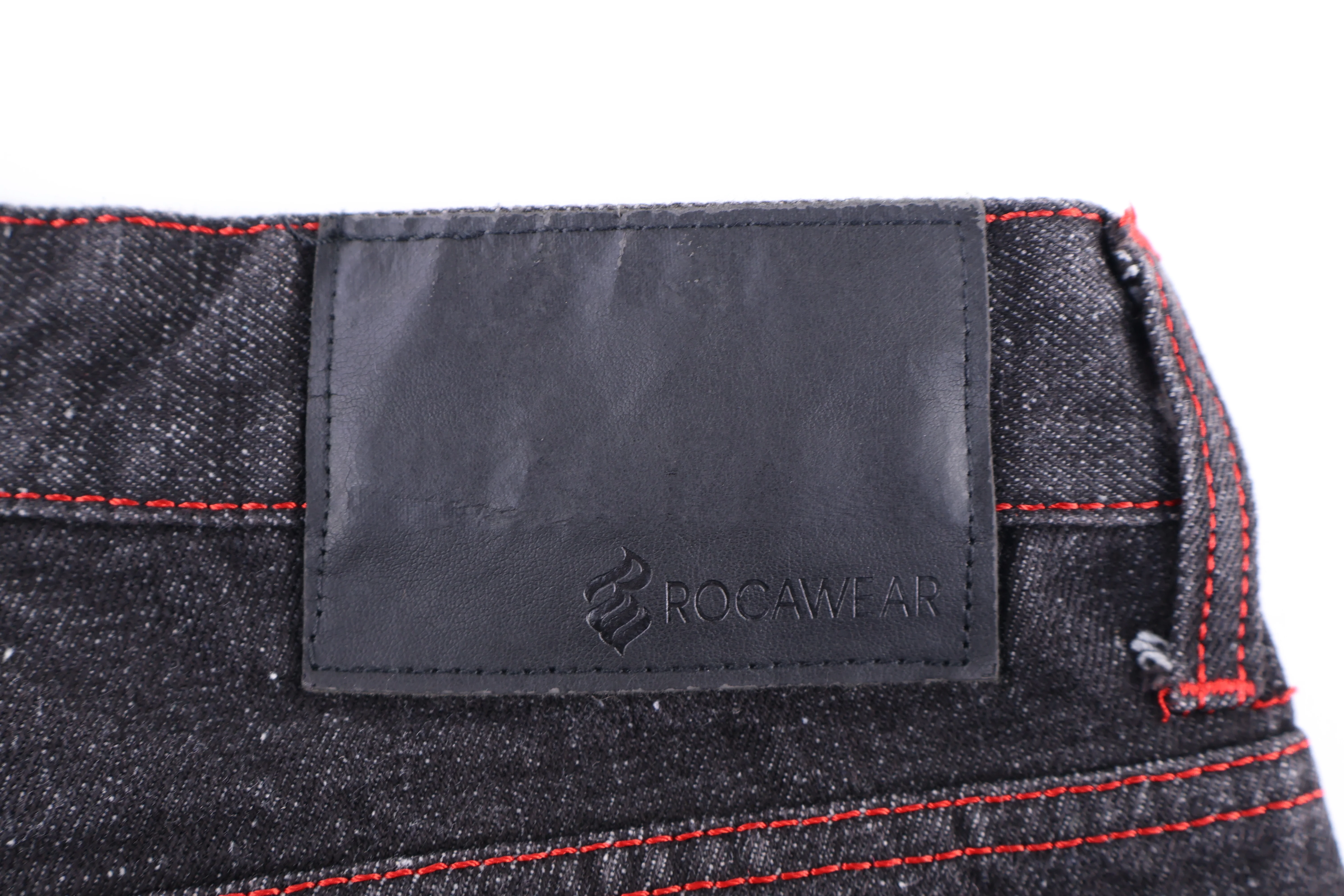 Y2K Rocawear Dark Wash Denim Shorts - Image 3