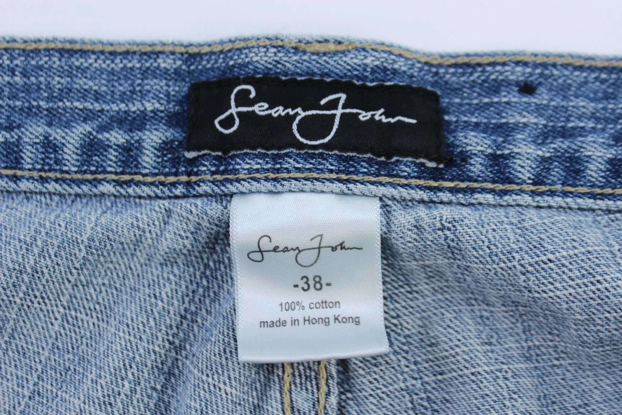 Y2K Sean John Medium Wash Denim Jeans - Image 5