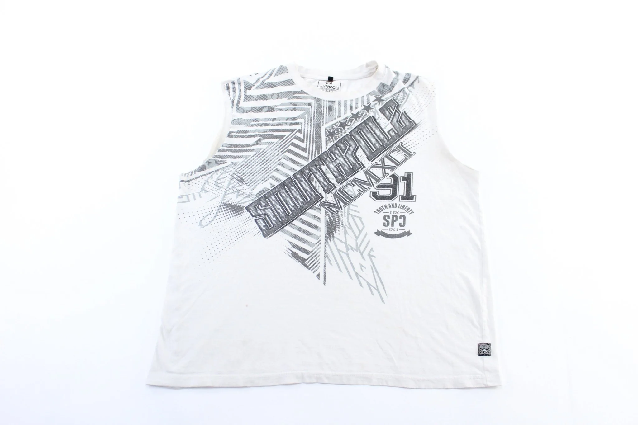 Y2K SouthPole Truth & Liberty Graphic Tank Top