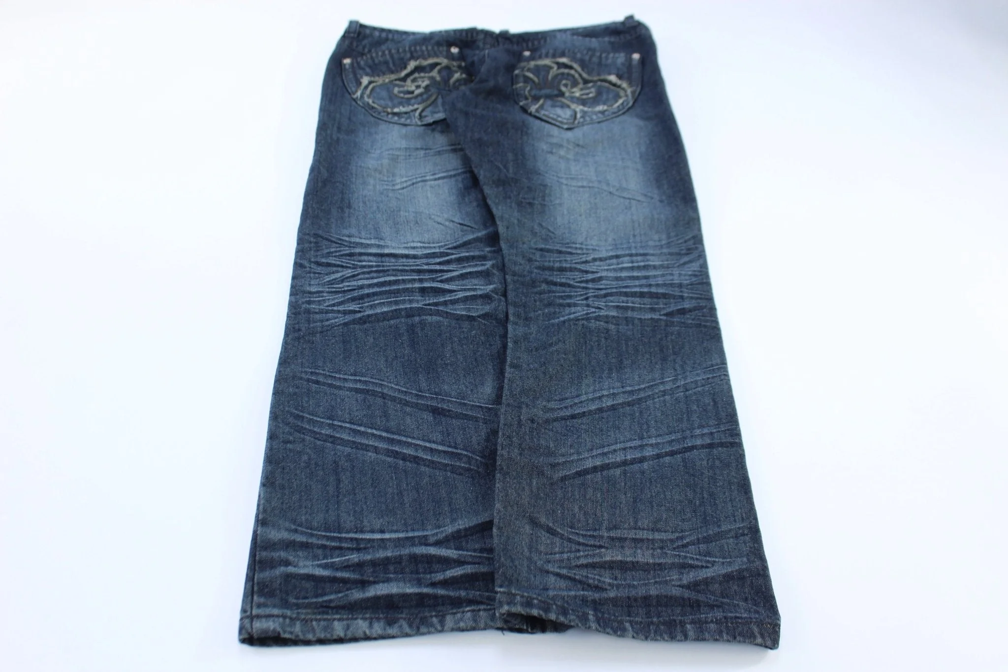 Y2K Victorious Dark Wash Denim Jeans - Image 2
