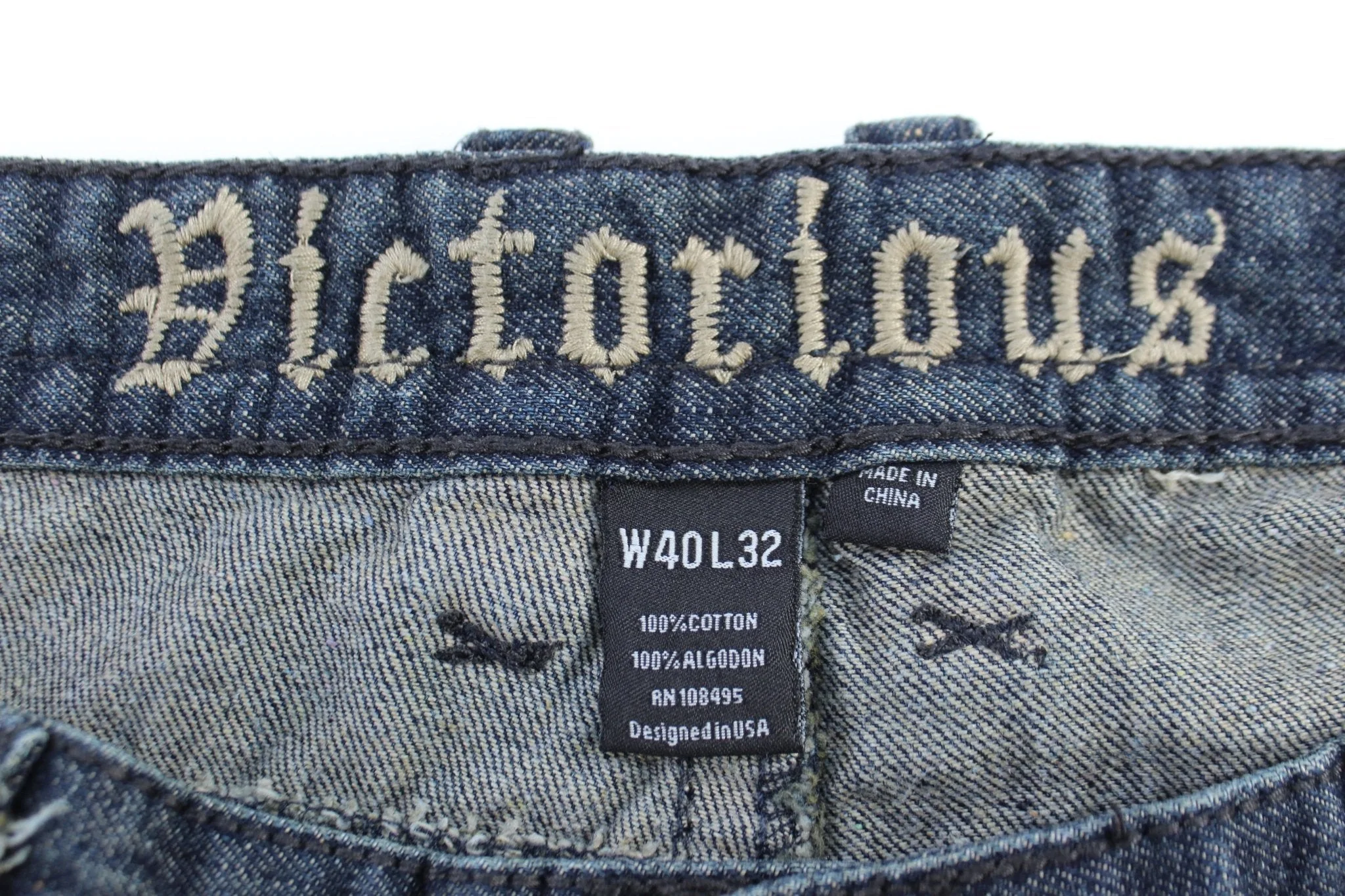 Y2K Victorious Dark Wash Denim Jeans - Image 3