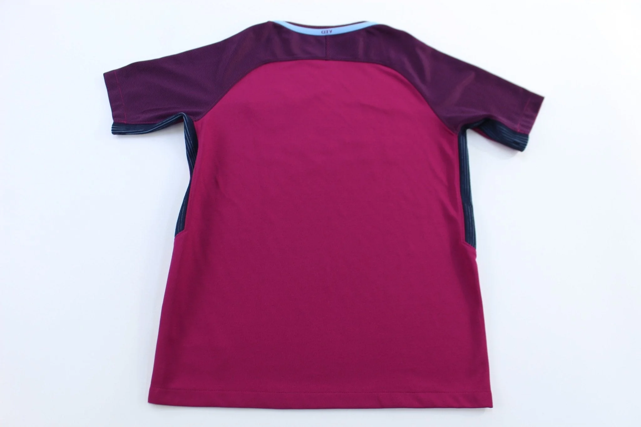 Youth 2017/18 Nike Manchester City Soccer Jersey - Image 2