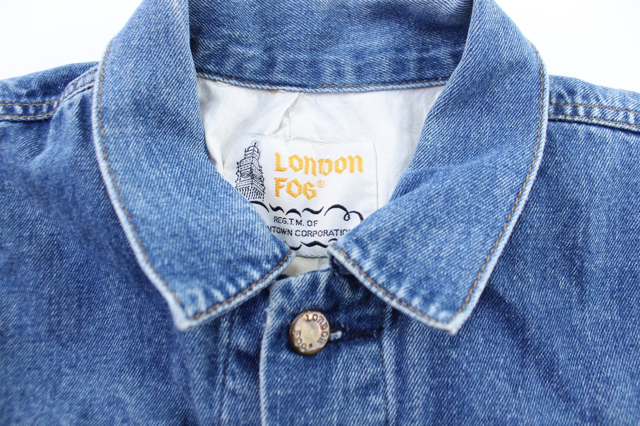 Youth 90's London Fog Denim Jacket - Image 3