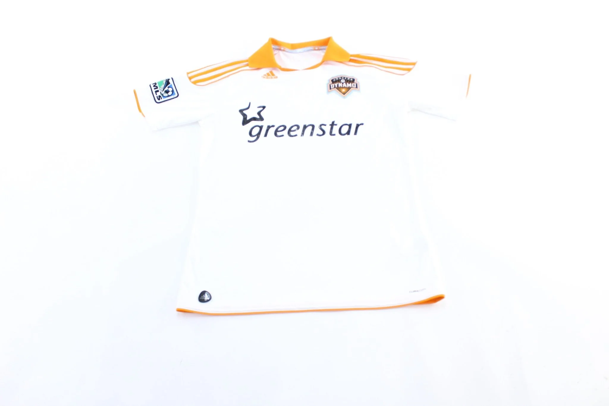 Youth Adidas Embroidered Logo Houston Dynamo Soccer Jersey
