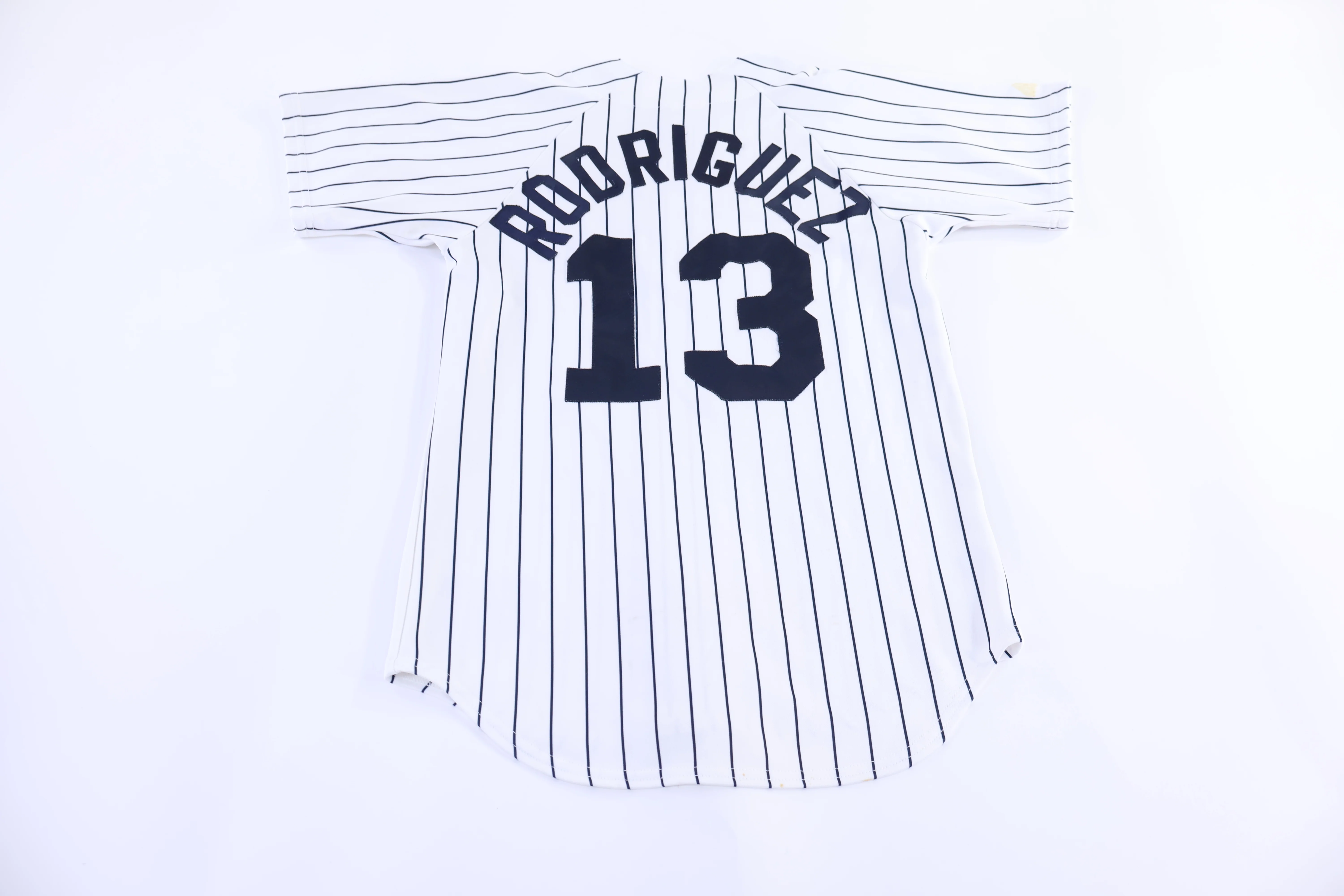 Youth Alex Rodriguez New York Yankees Pinstriped Jersey - Image 2