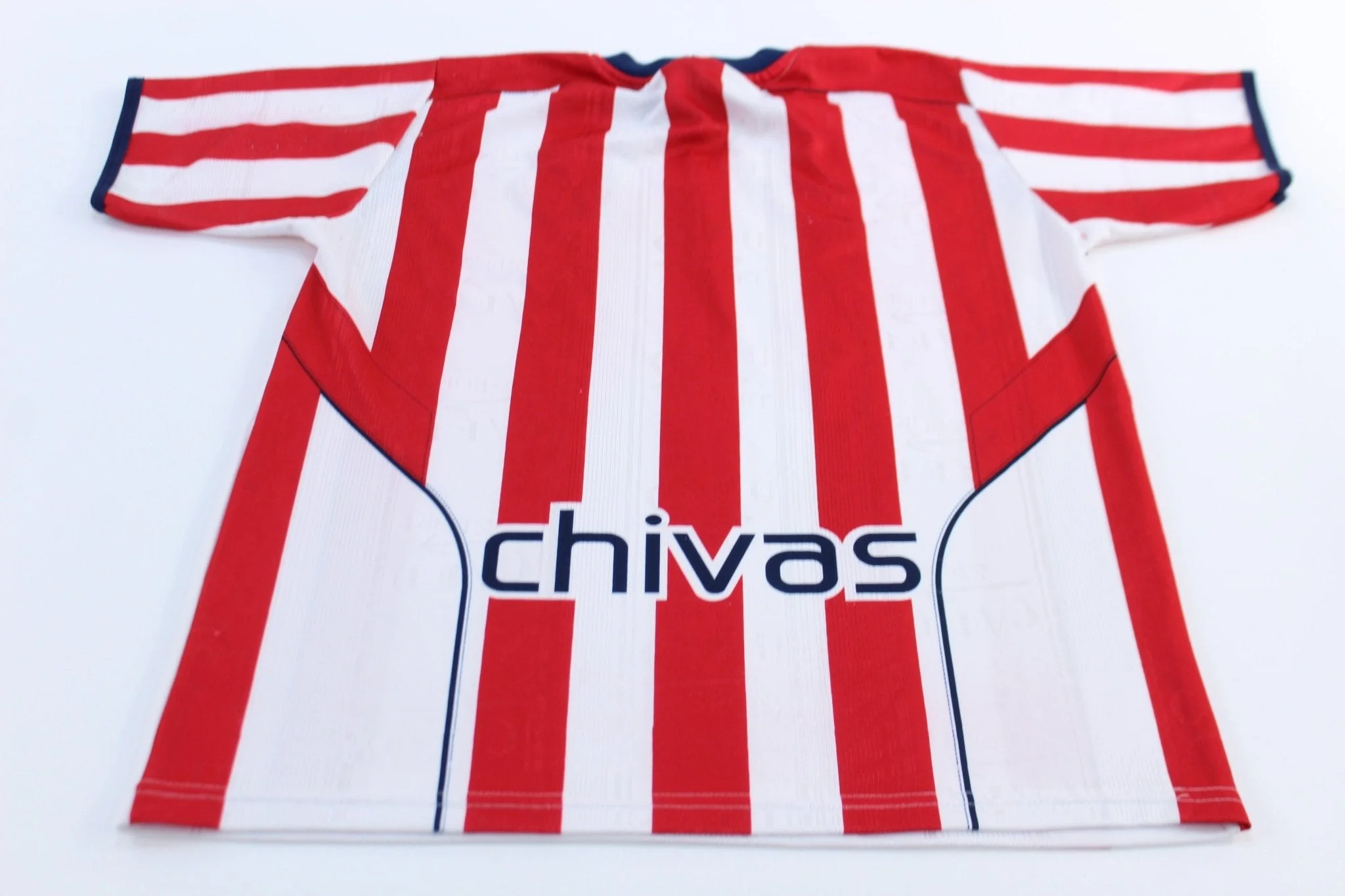 Youth Club Deportivo Guadalajara Striped Soccer Jersey - Image 2