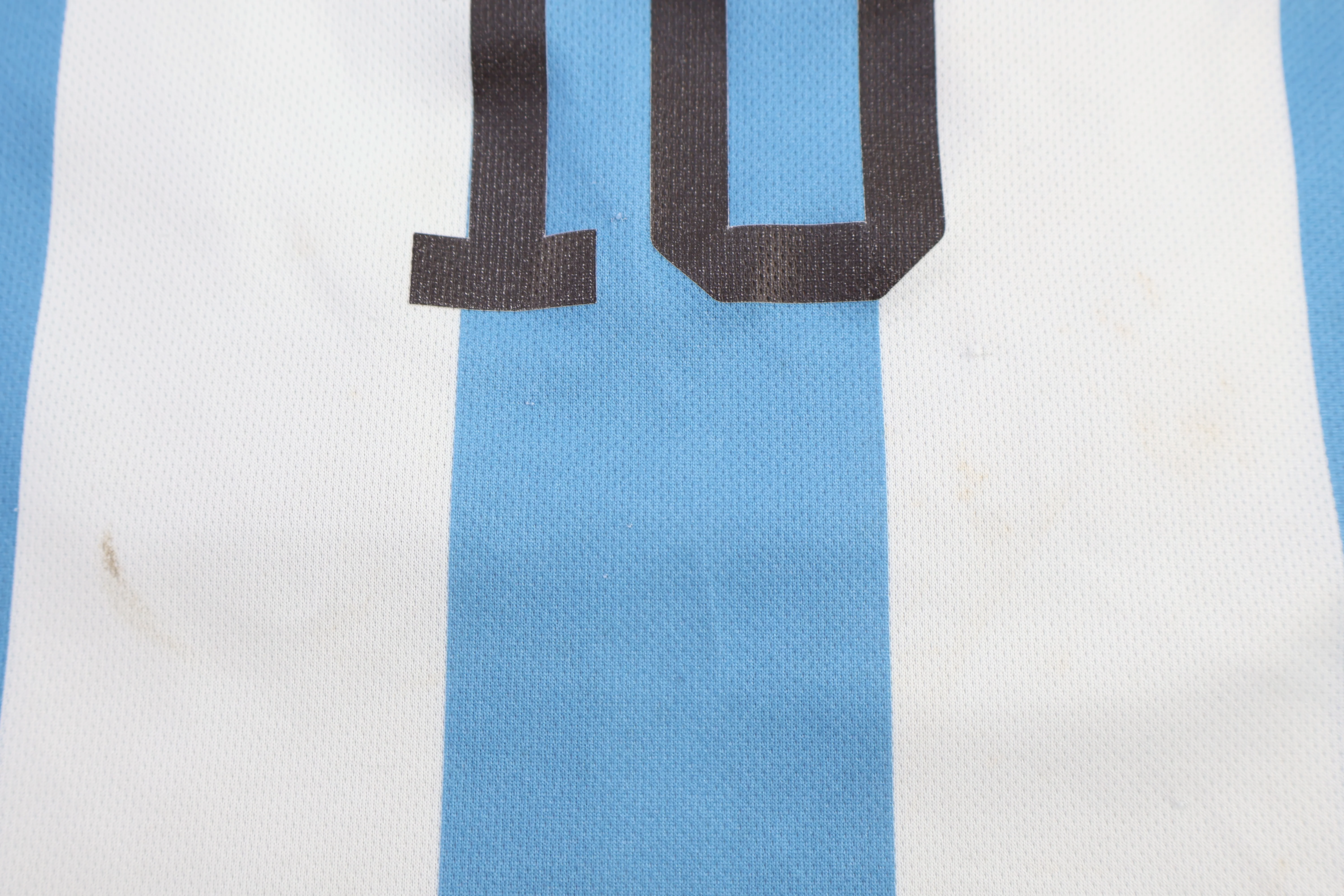Youth Lionel Messi Argentina Soccer Jersey - Image 3