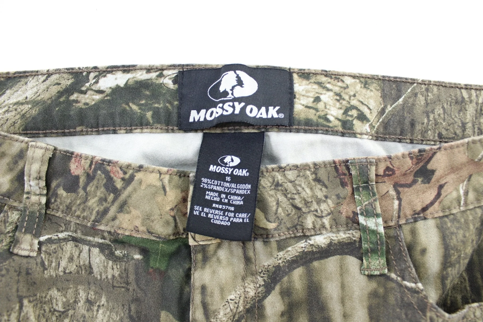 Youth Mossy Oak Camo Pants - Image 3