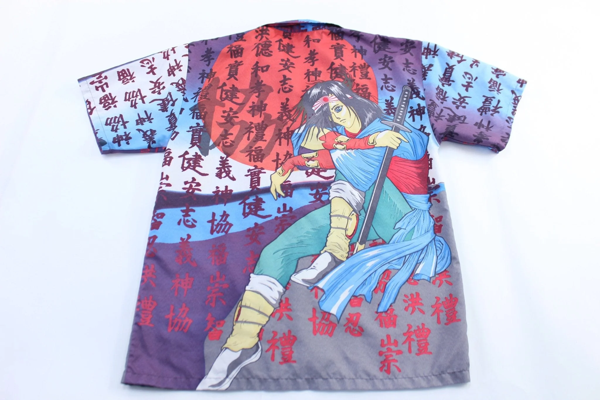 Youth No Boundaries Anime All Over Print Button Down Shirt - Image 2
