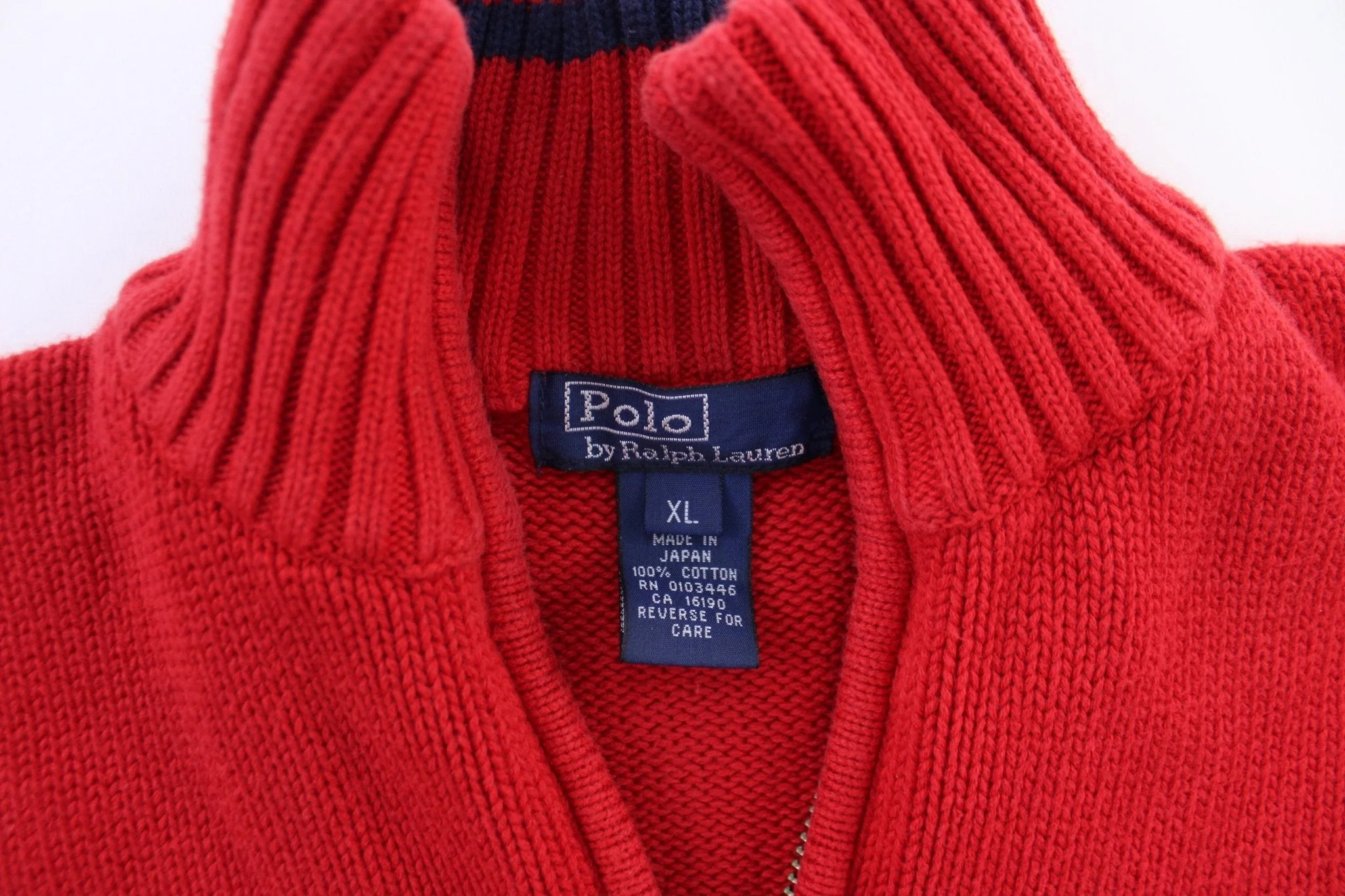Youth Polo by Ralph Lauren Embroidered Logo Red Sweater - Image 3