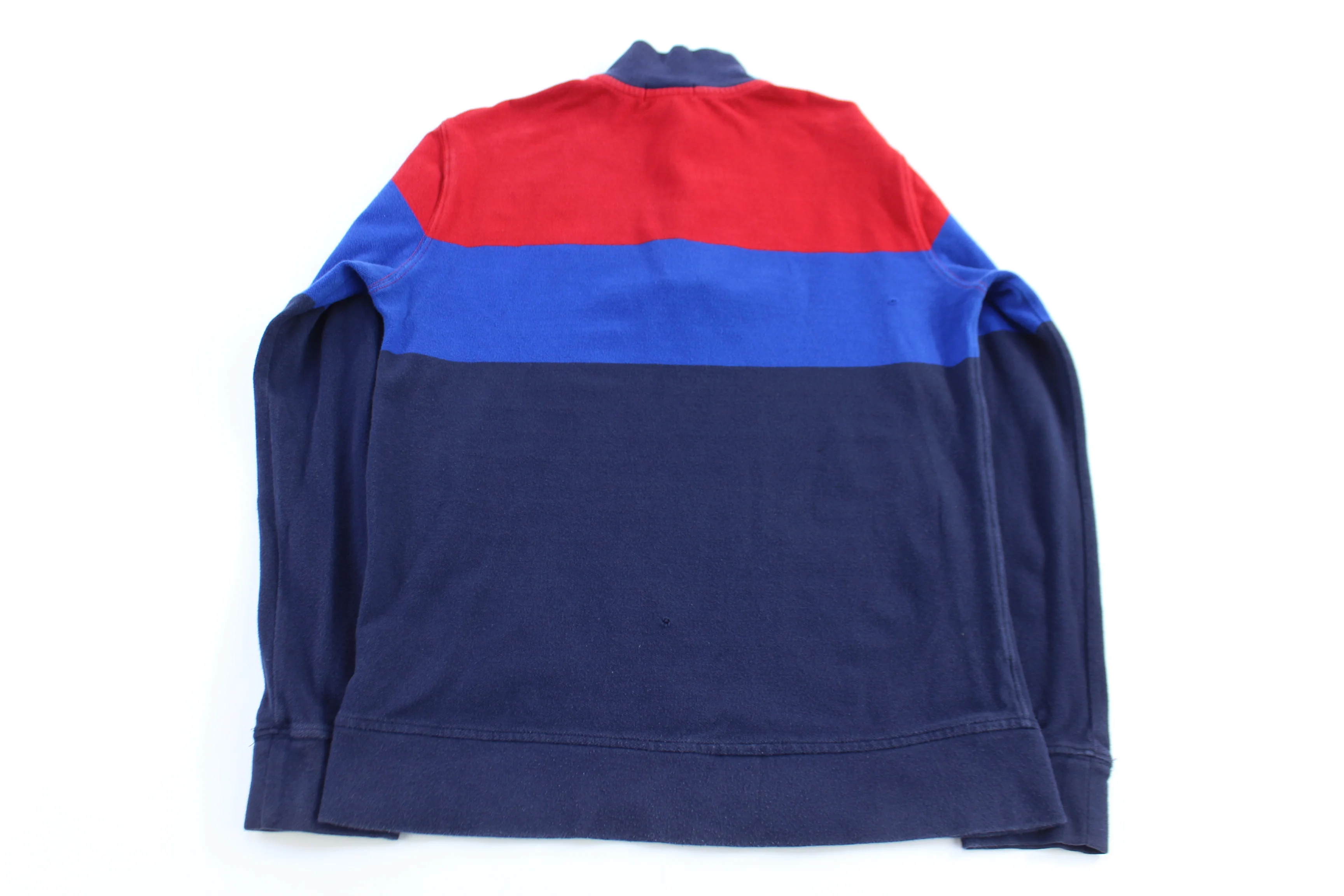 Youth Polo Ralph Lauren Red & Blue Quarter Zip Sweater - Image 2