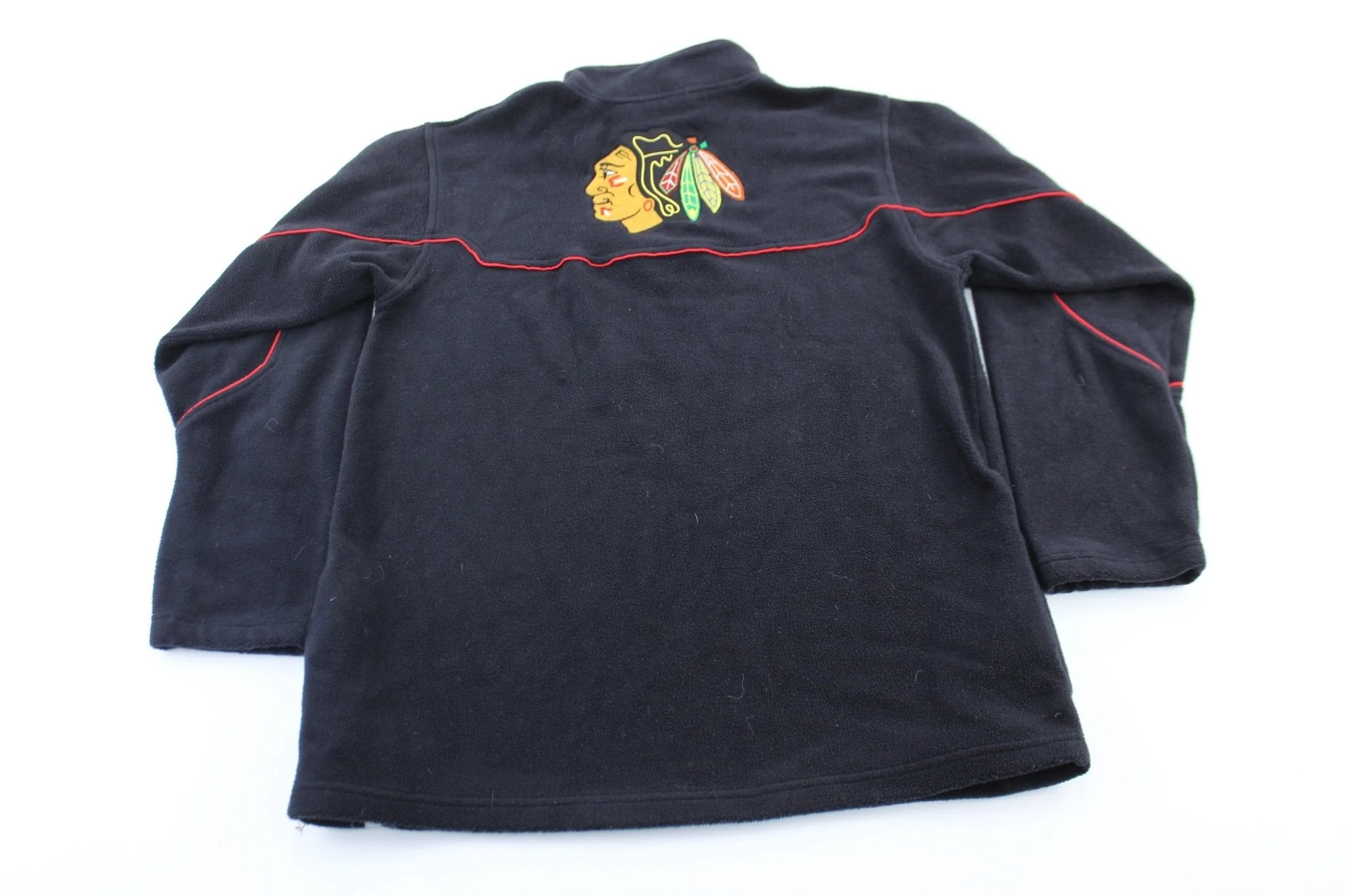 Youth Reebok Logo Chicago Blackhawks Pullover Jacket - Image 2