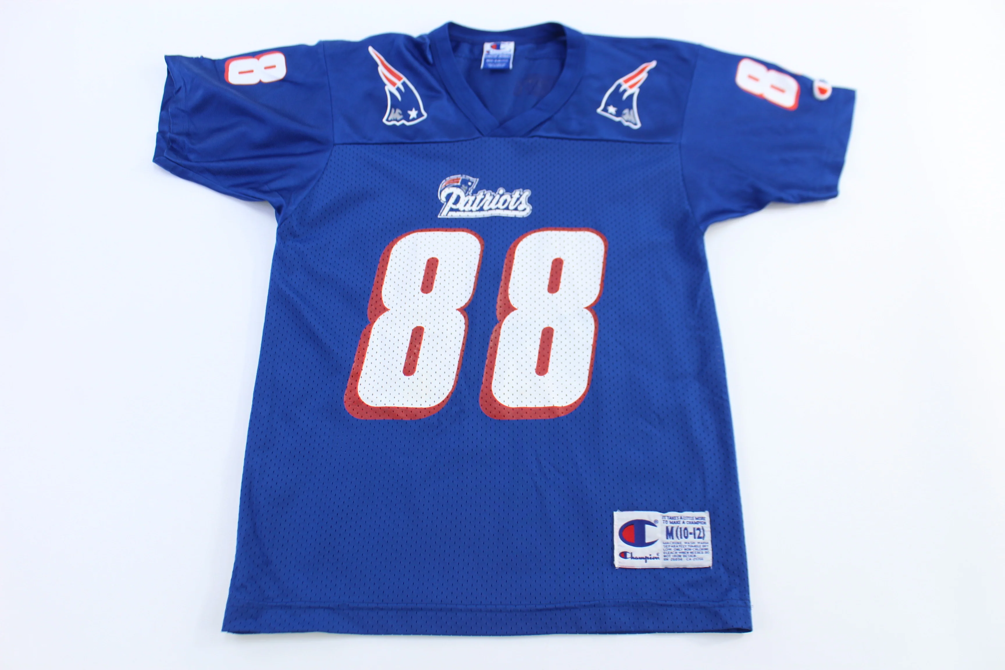 Youth Terry Glenn New England Patriots Football Jersey