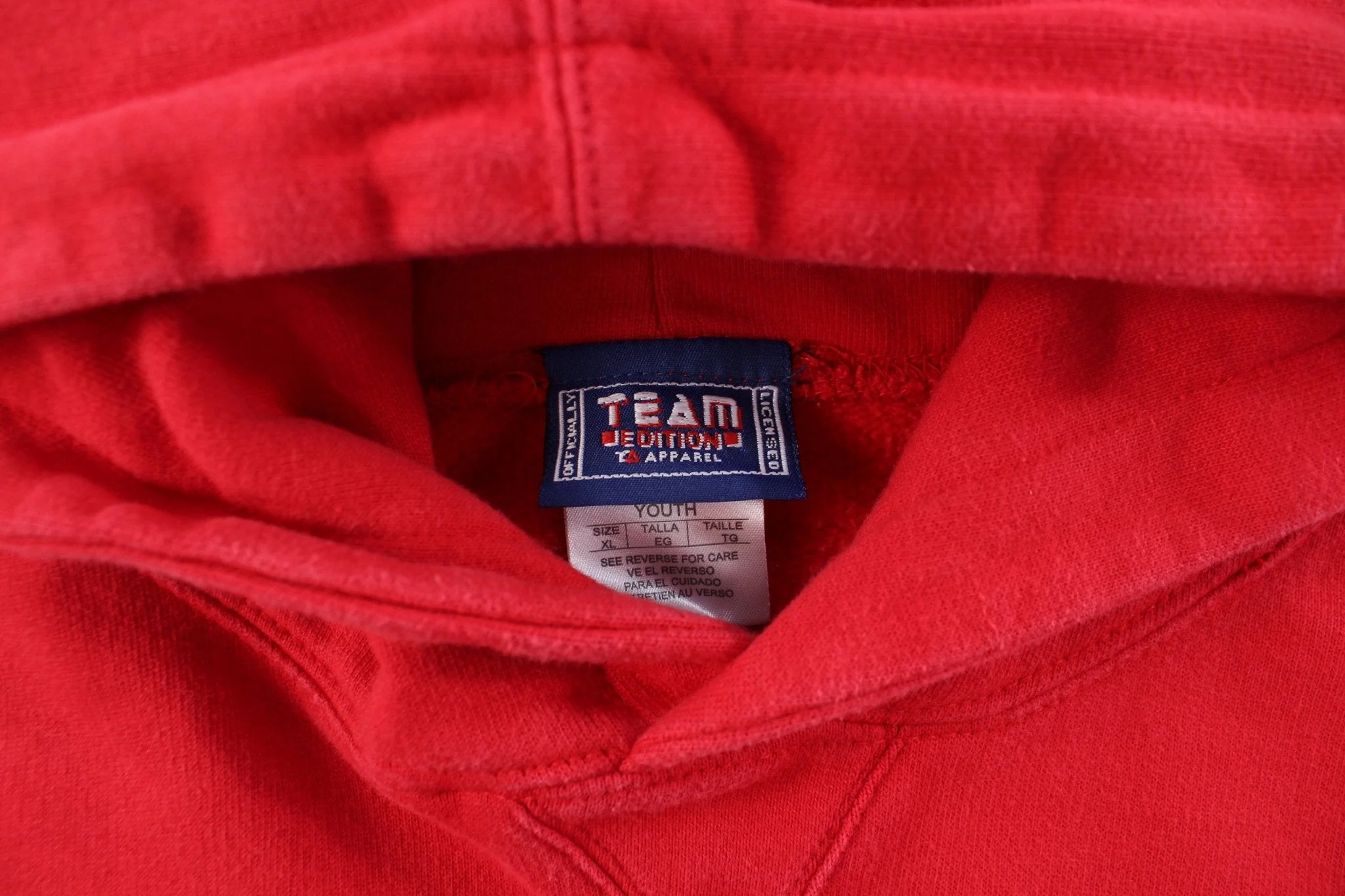 Youth Texas Tech Red Raiders Embroidered Pullover Hoodie - Image 3