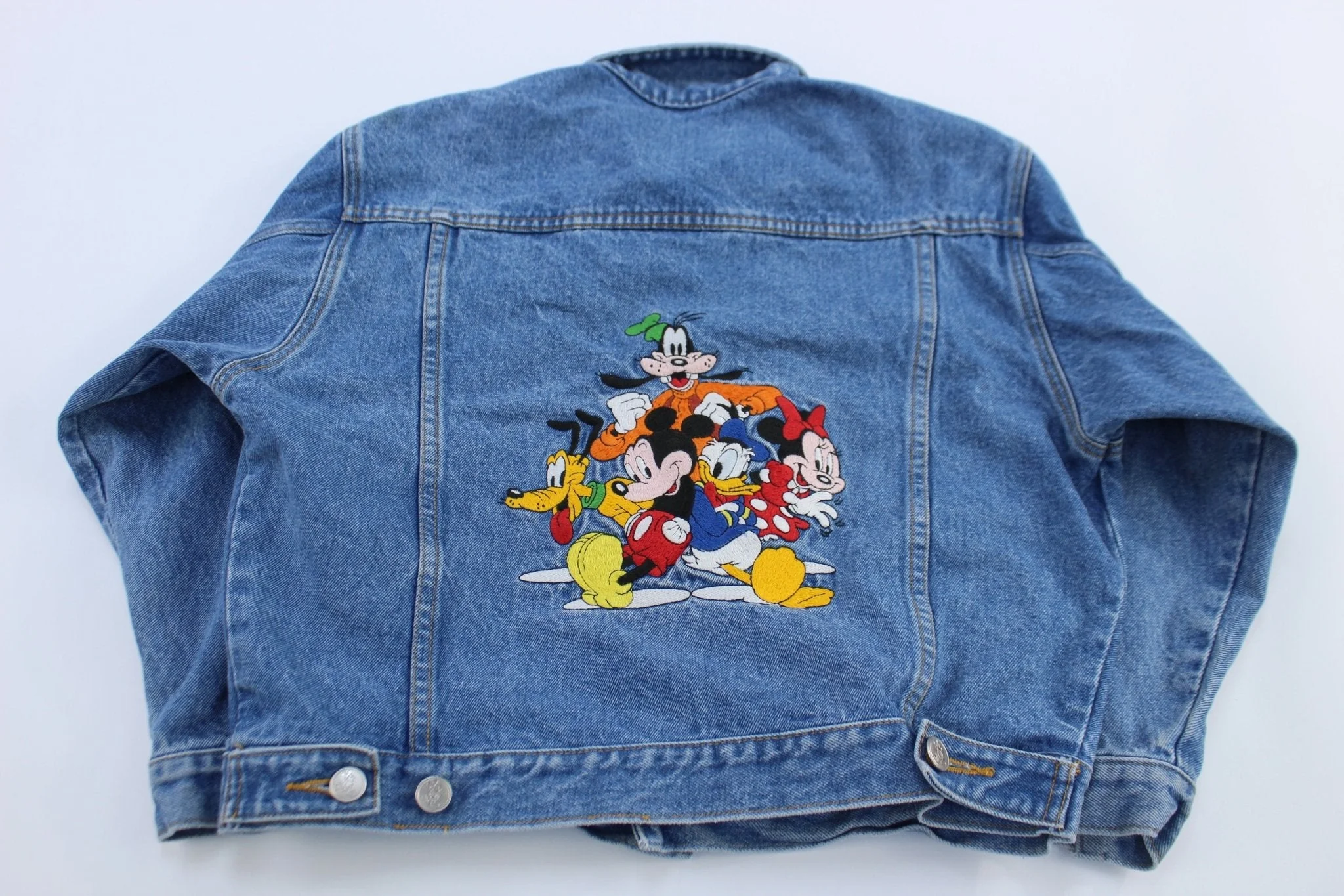 Youth The Disney Store Embroidered Denim Jacket - Image 2