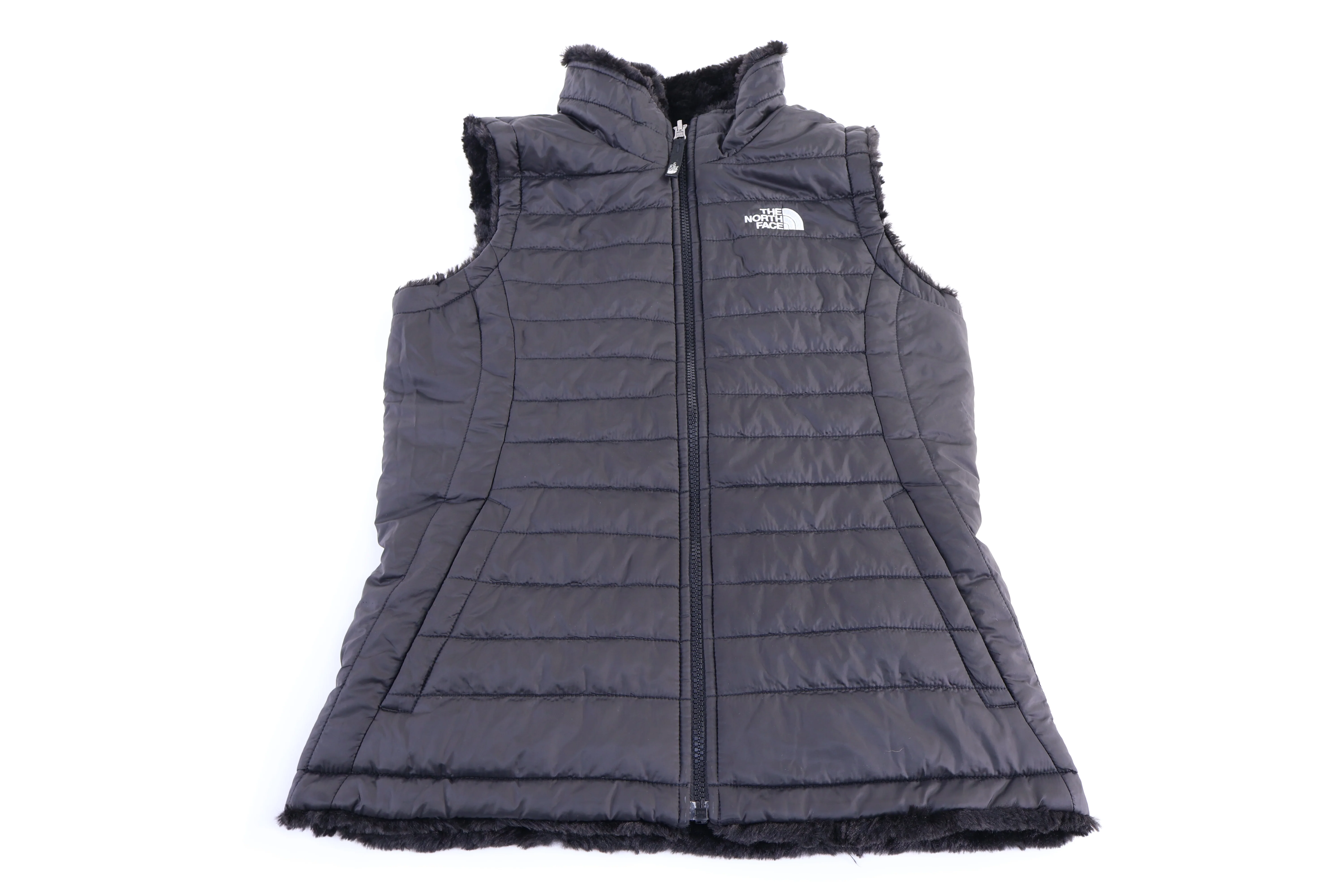 Youth The North Face Embroidered Logo Reversible Vest