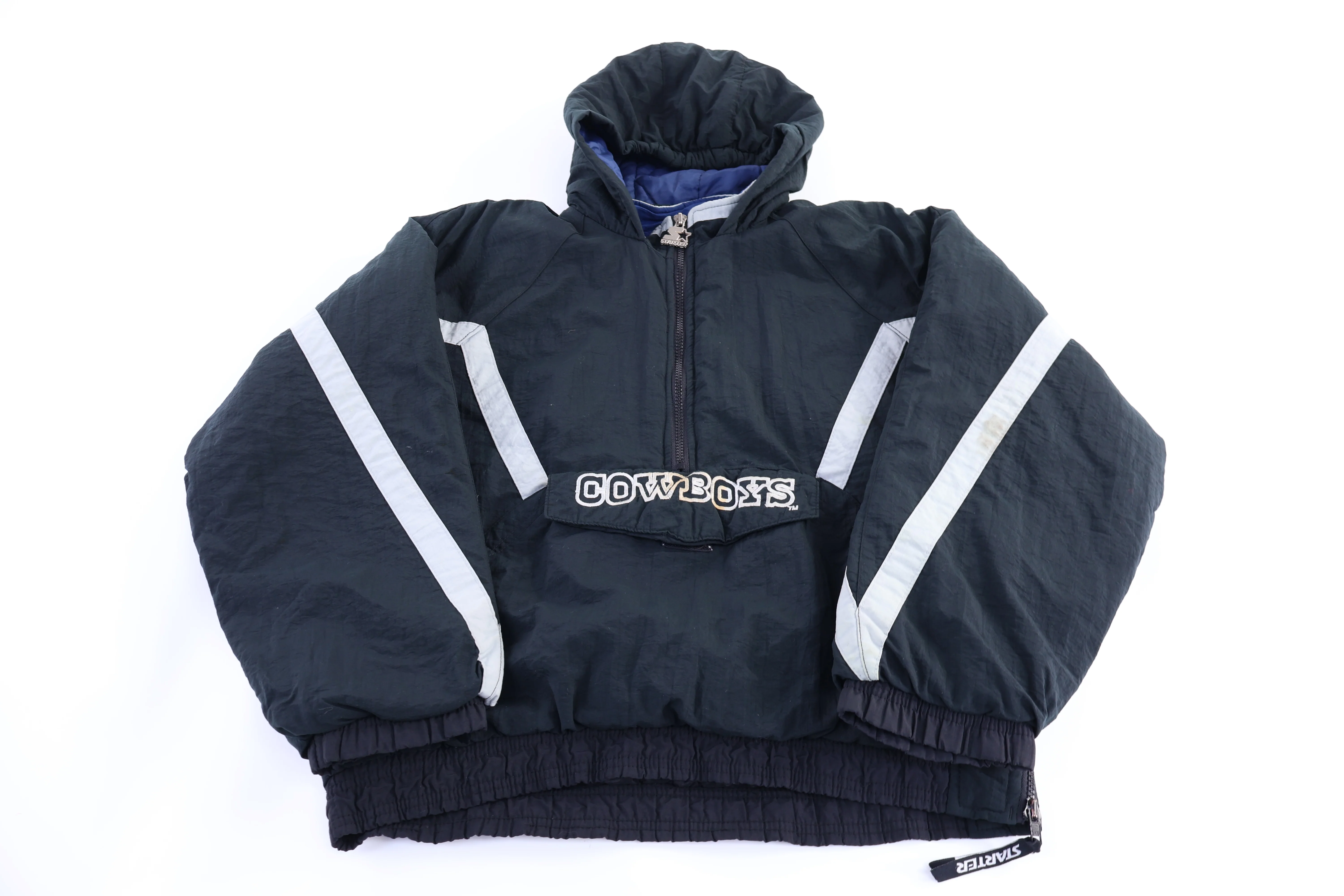 Youth Vintage Dallas Cowboys Football Puffer Jacket